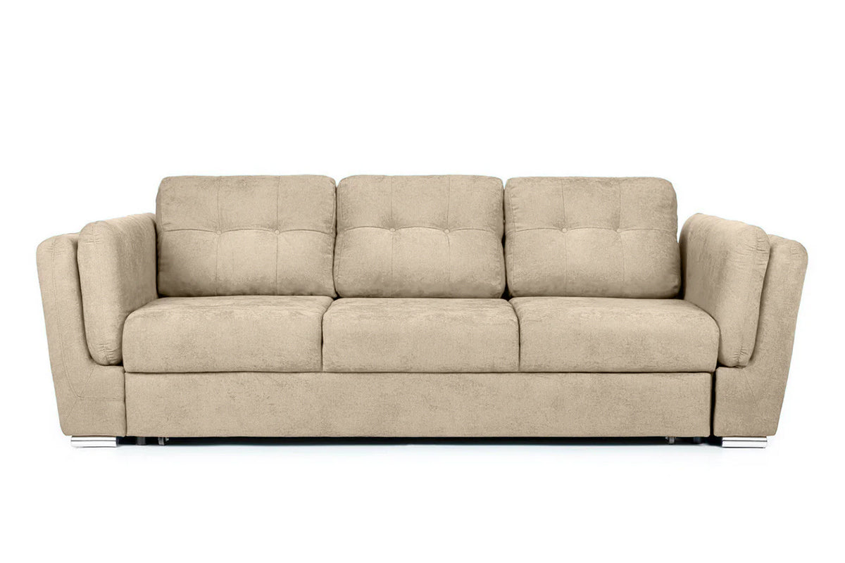 Canapea Extensibila 3 locuri JAZZ, 250x105x70 cm, Turcoaz - Prestigehome.ro - Canapea 3 Locuri - Prestige - #color_Bej-enjoy