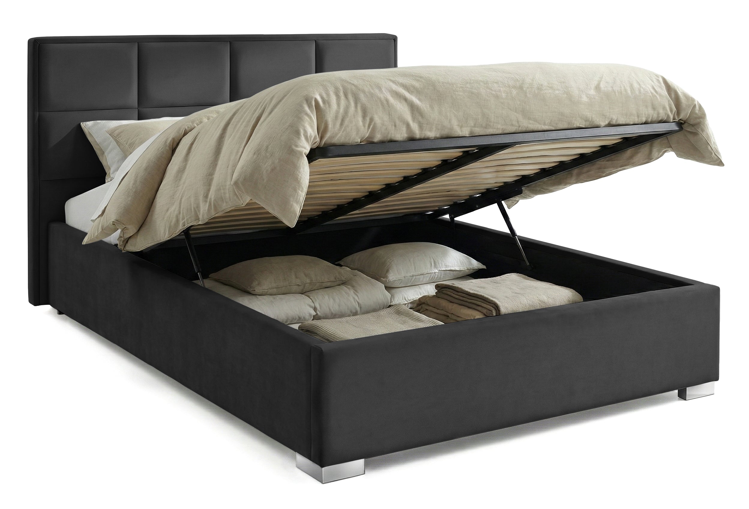 Pat Tapitat Melbourne, cu Lada Rabatabil, Prestigehome.ro, Prestige, #color_swing-antracit