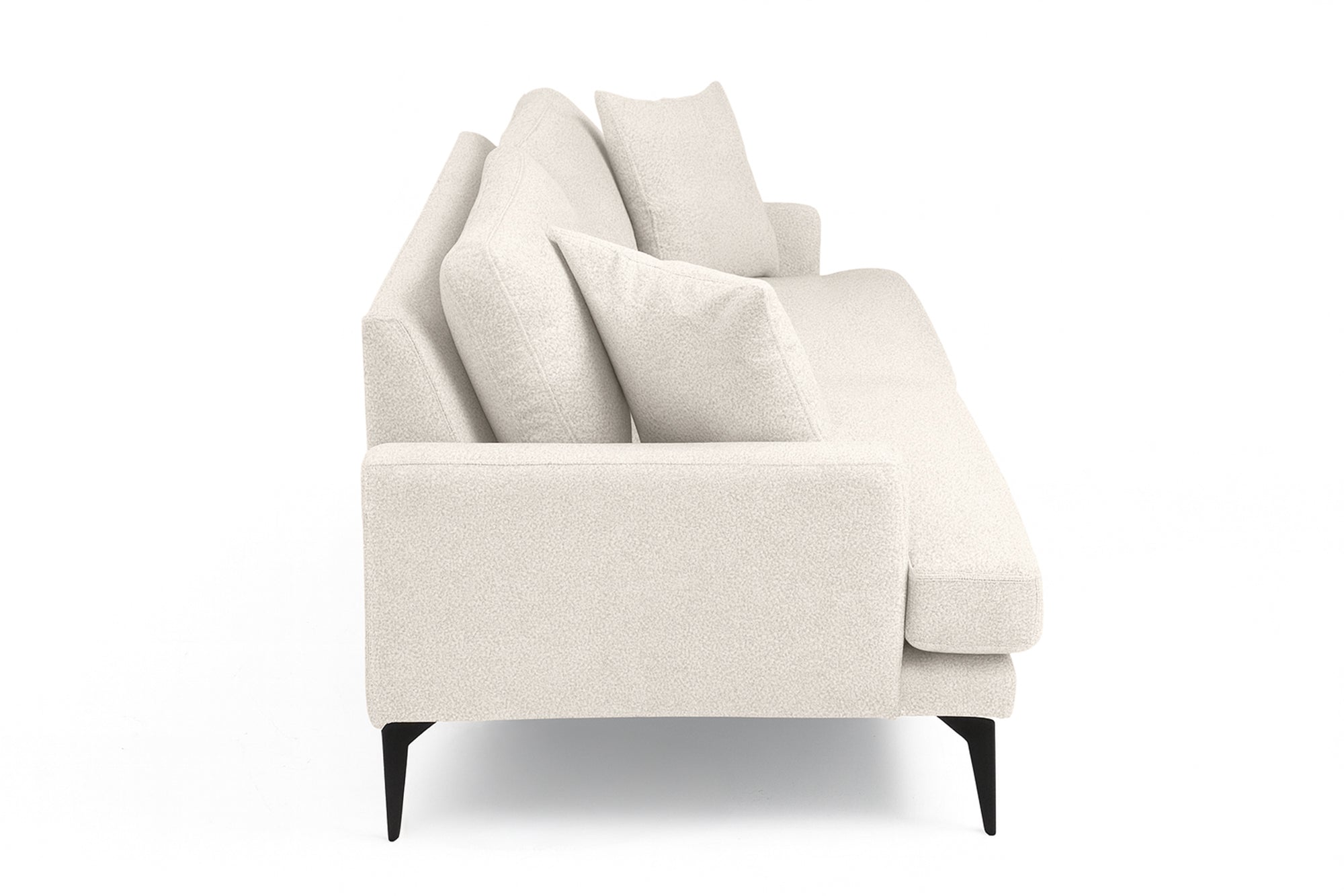 Canapea Fixă AZURRO, 3 locuri, 205x90x85 cm - Prestigehome.ro - Canapea - Prestige #color_Crem-Mystery