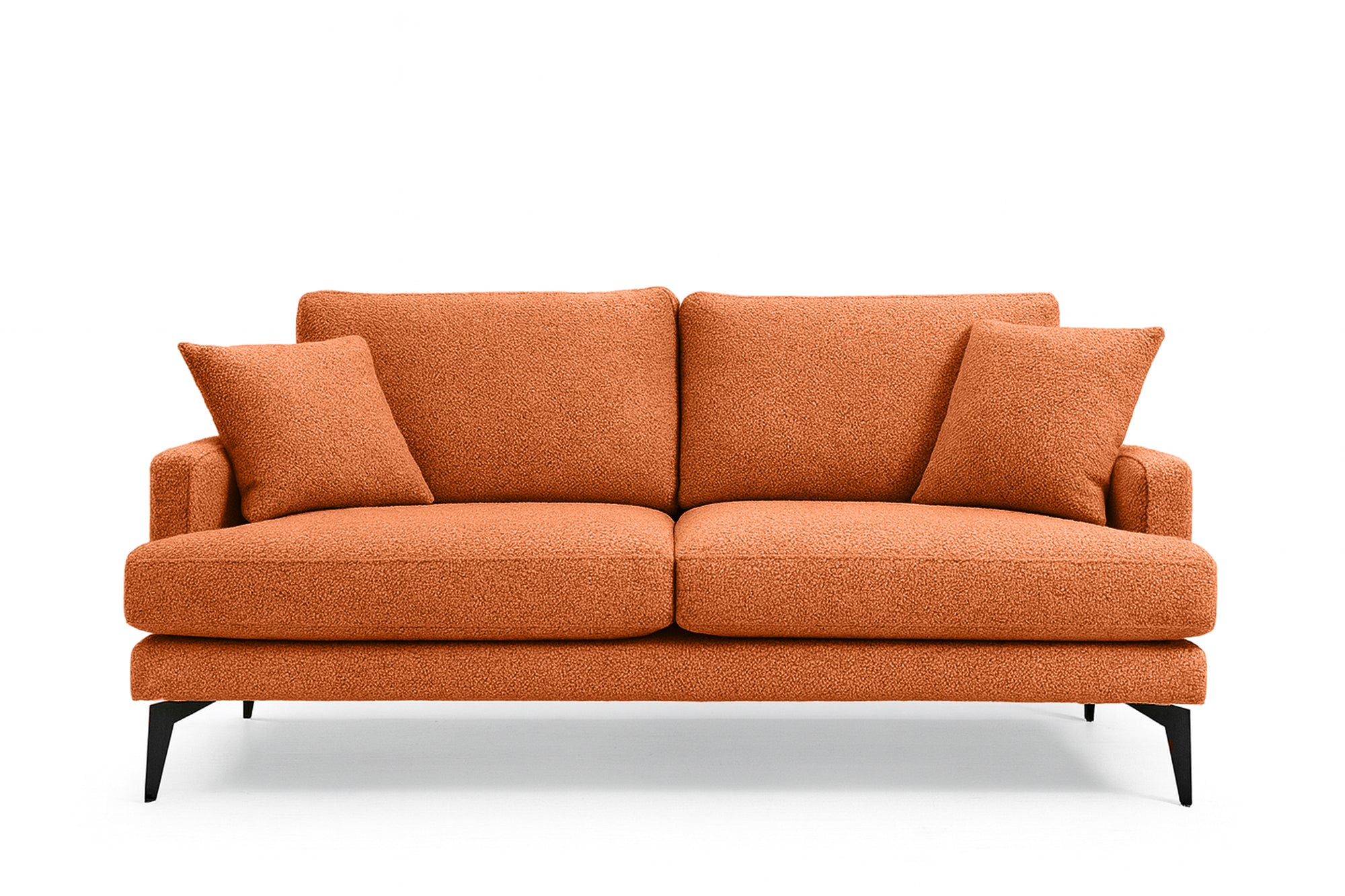 Canapea Fixă AZURRO, 2 locuri, 175x90x85 cm - Prestigehome.ro - Canapea - Prestige #color_Portocaliu-Mystery