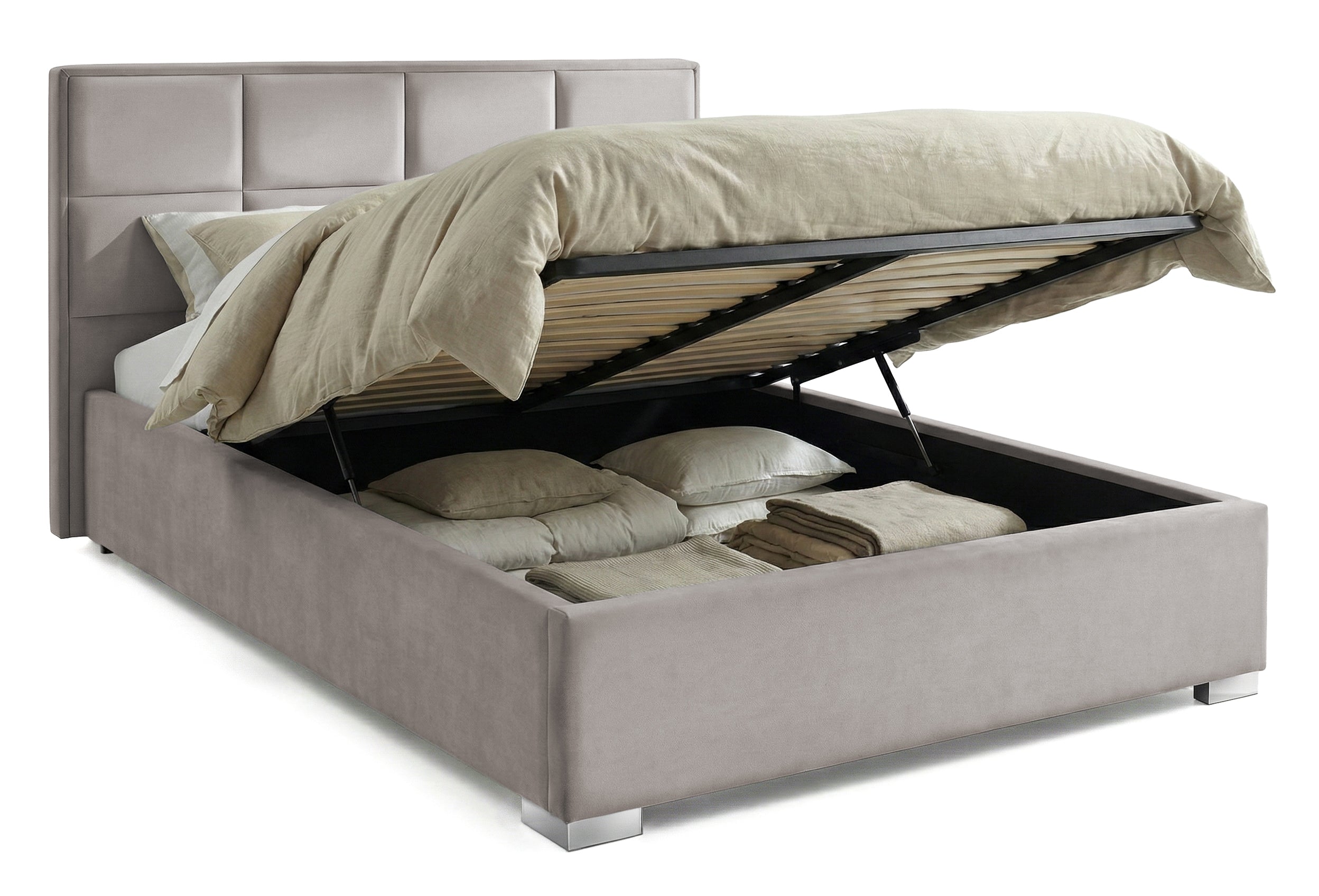 Pat Tapitat Melbourne, cu Lada Rabatabil, Prestigehome.ro, Prestige, #color_swing-bej