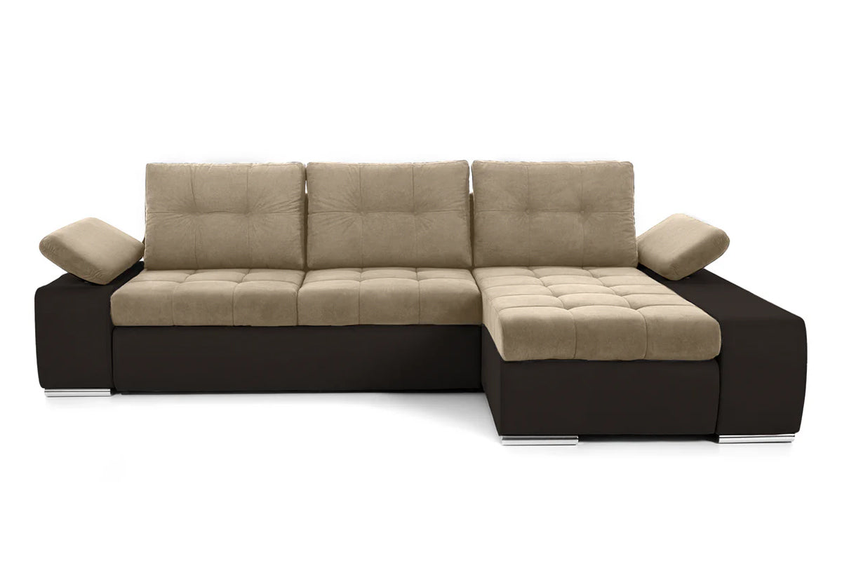 Colțar Extensibil VENETIA, cu ladă de depozitare, variante stânga/dreapta 290x170x80 cm