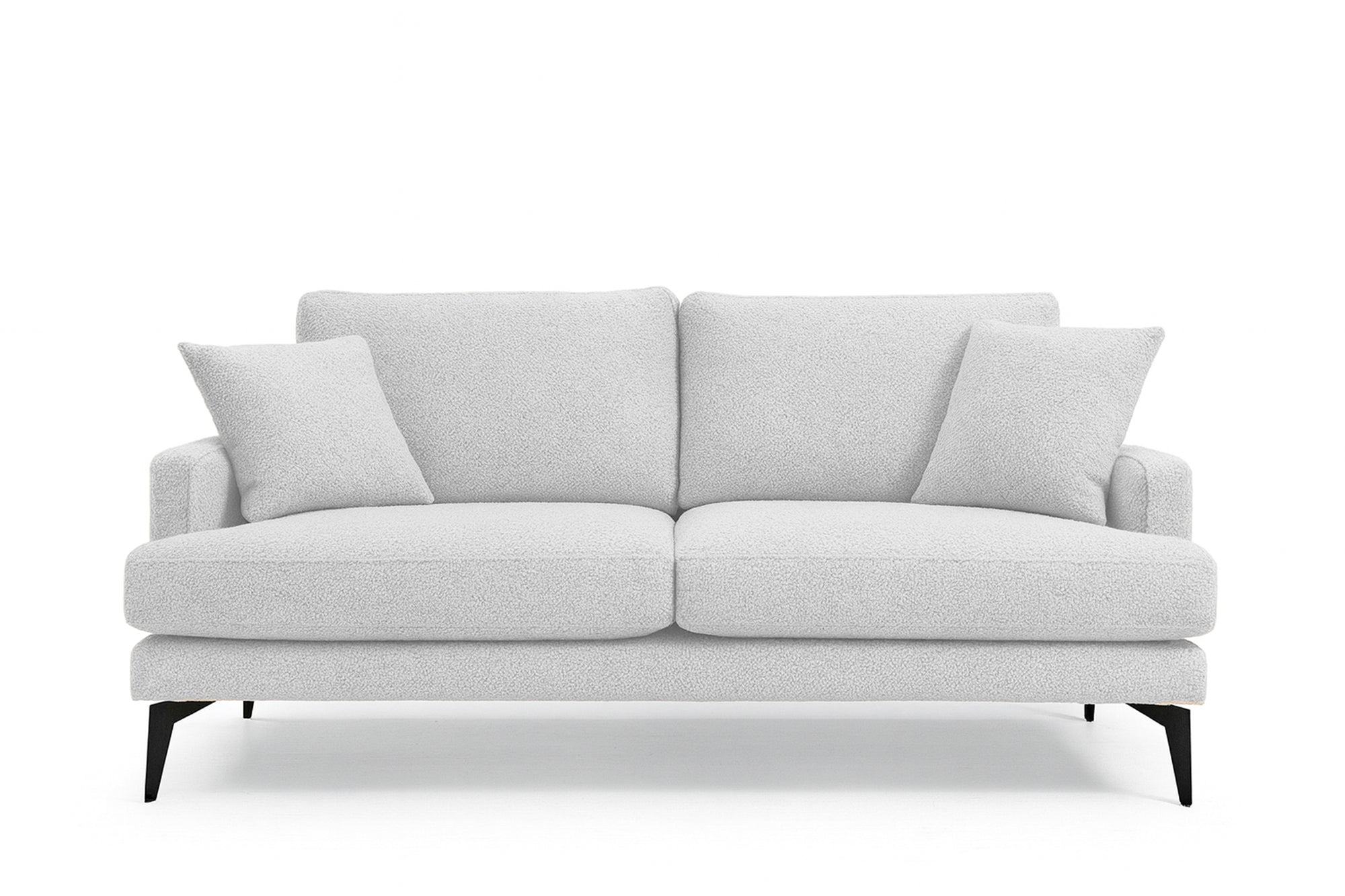 Canapea Fixă AZURRO, 2 locuri, 175x90x85 cm - Prestigehome.ro - Canapea - Prestige #color_Gri-Argintiu-Mystery