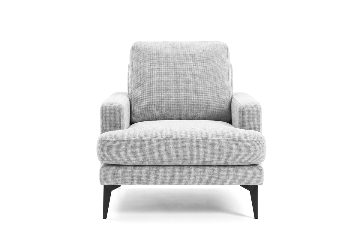 Colțar Fix AZURRO, cu ladă de depozitare, 280x90/180x85 cm - Prestigehome.ro - Colțar - Prestige #color_Gri-Argintiu-Mystery