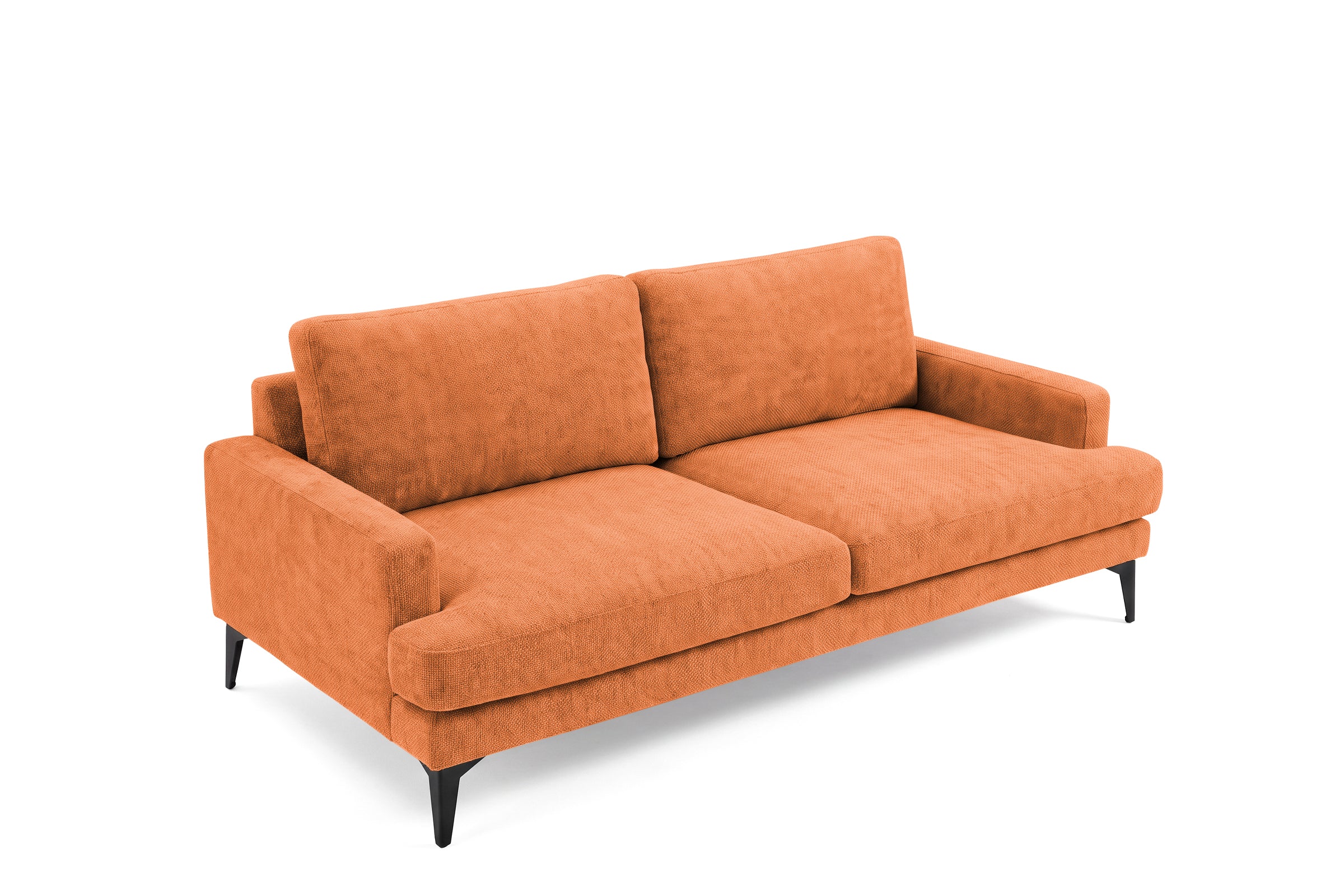 Colțar Fix AZURRO, cu ladă de depozitare, 280x90/180x85 cm - Prestigehome.ro - Colțar - Prestige #color_Portocaliu-Mystery