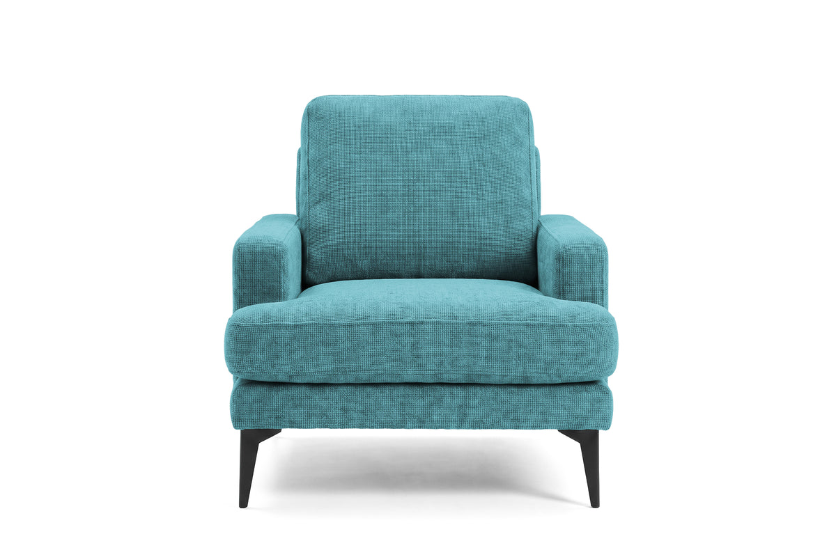 Colțar Fix AZURRO, cu ladă de depozitare, 280x90/180x85 cm - Prestigehome.ro - Colțar - Prestige #color_Turcoaz-Mystery