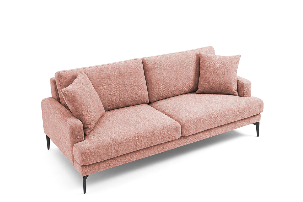 Colțar Fix AZURRO, cu ladă de depozitare, 280x90/180x85 cm - Prestigehome.ro - Colțar - Prestige #color_Roz-Mystery