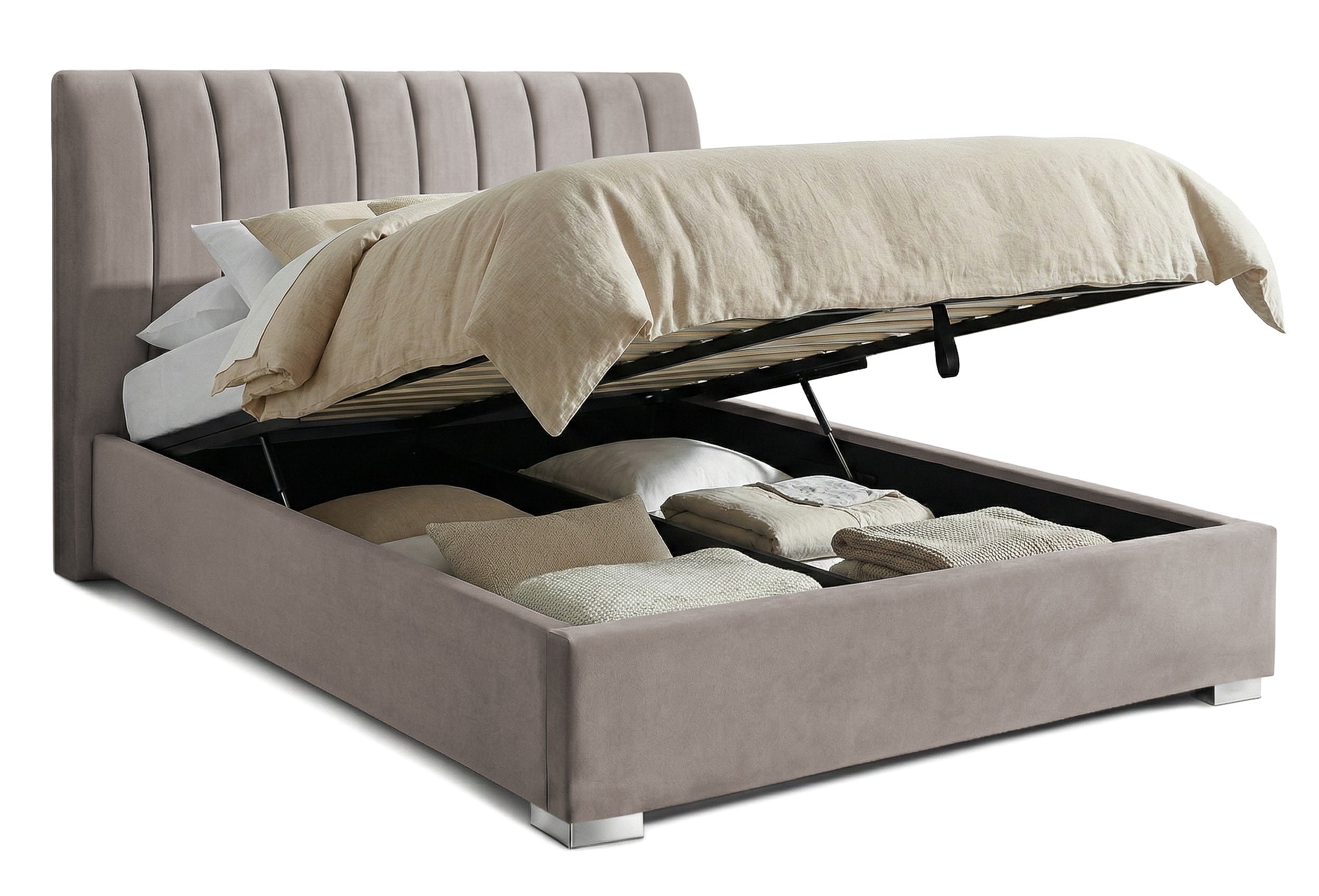 Pat Tapitat Santiago, cu Lada Rabatabil, Prestigehome.ro, Prestige, #Color_swing-bej