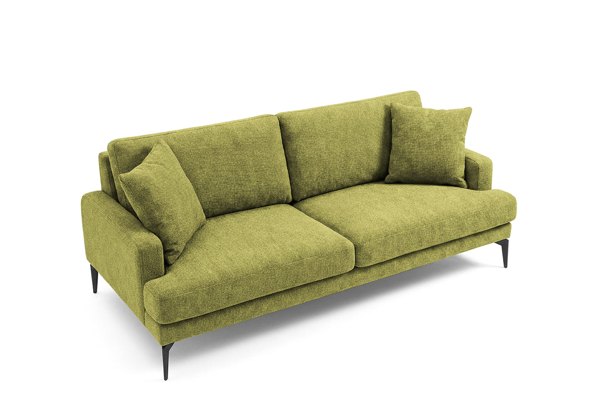 Colțar Fix AZURRO, cu ladă de depozitare, 280x90/180x85 cm - Prestigehome.ro - Colțar - Prestige #color_Verde-Olive-Mystery