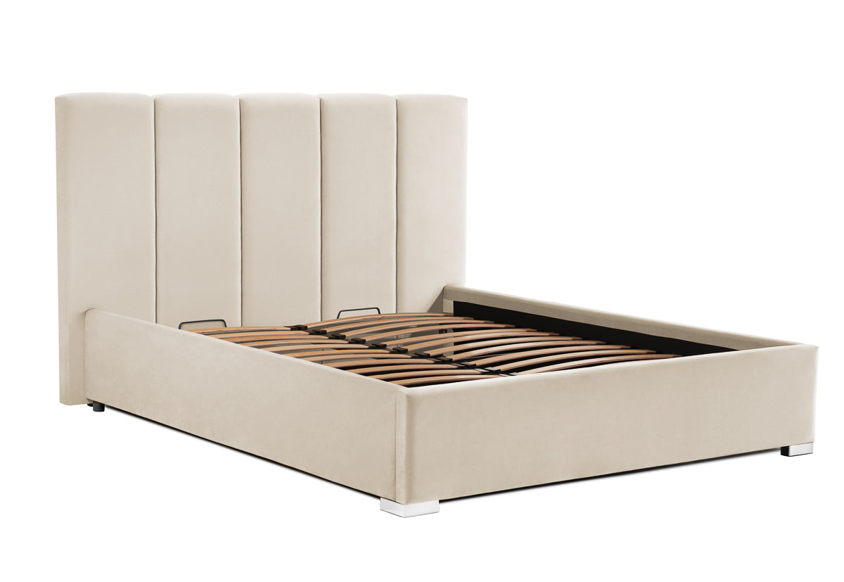 Pat Tapitat Luna, cu Lada Rabatabil, Prestigehome.ro, Prestige, #color_swing-bej