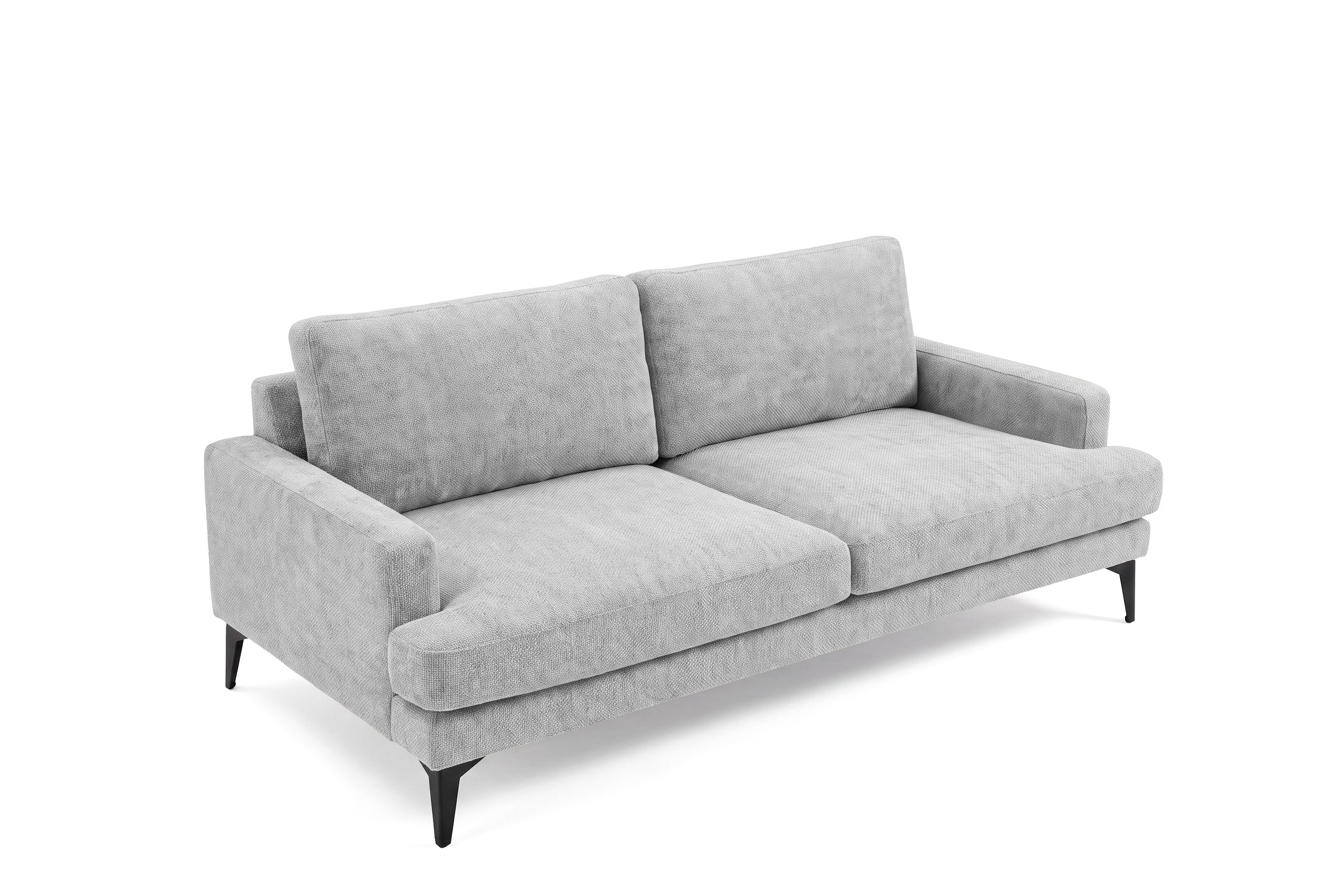 Colțar Fix AZURRO, cu ladă de depozitare, 280x90/180x85 cm - Prestigehome.ro - Colțar - Prestige #color_Gri-Argintiu-Mystery
