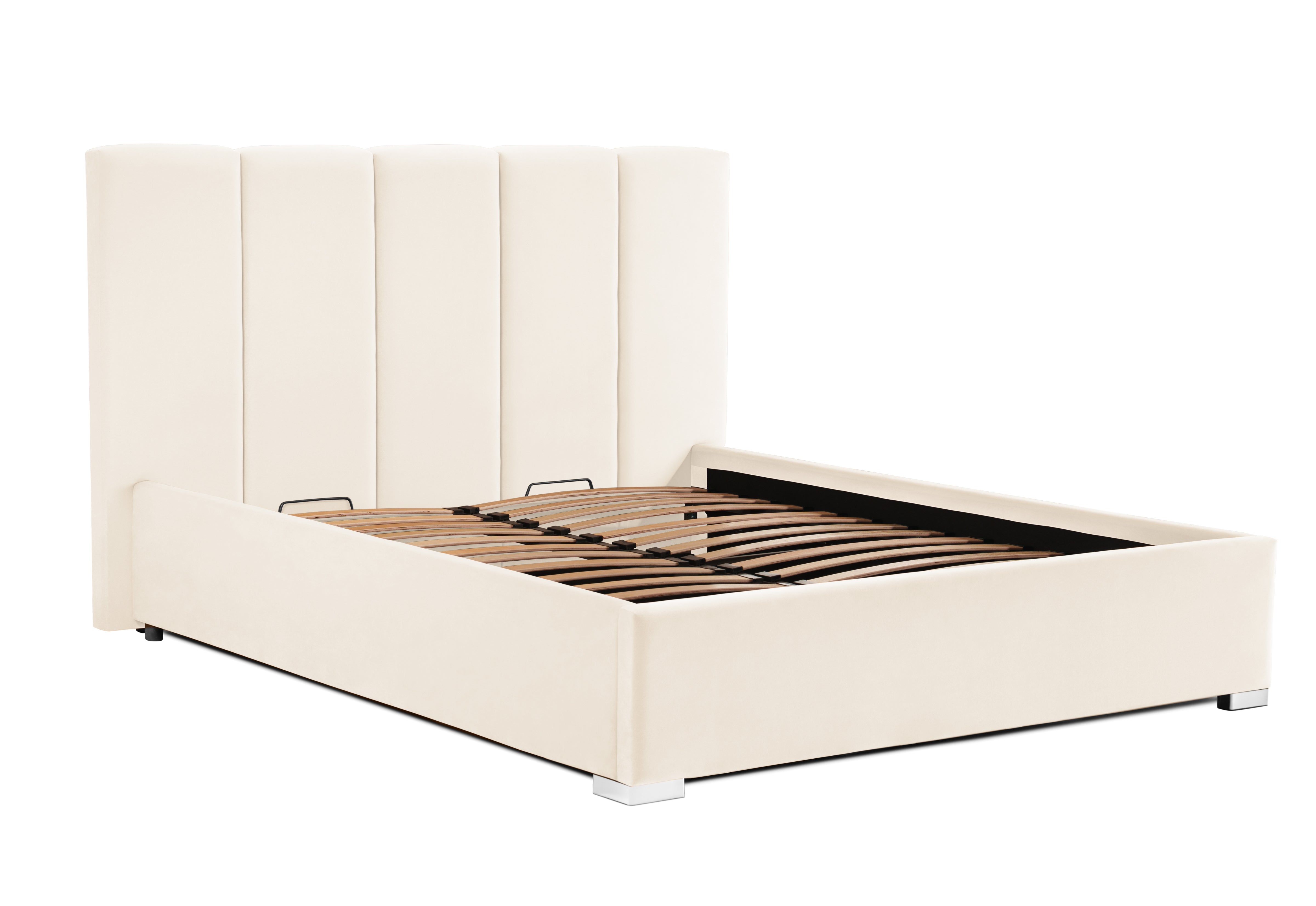 Pat Tapitat Luna, cu Lada Rabatabil, Prestigehome.ro, Prestige, #color_swing-crem