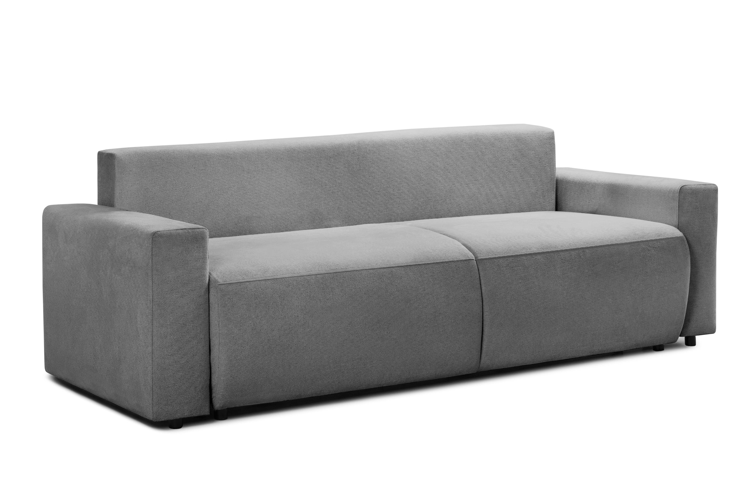Canapea Extensibilă 3 locuri KENZO, 235x100x93 cm, #color_Gri-Cenusiu-Memphis