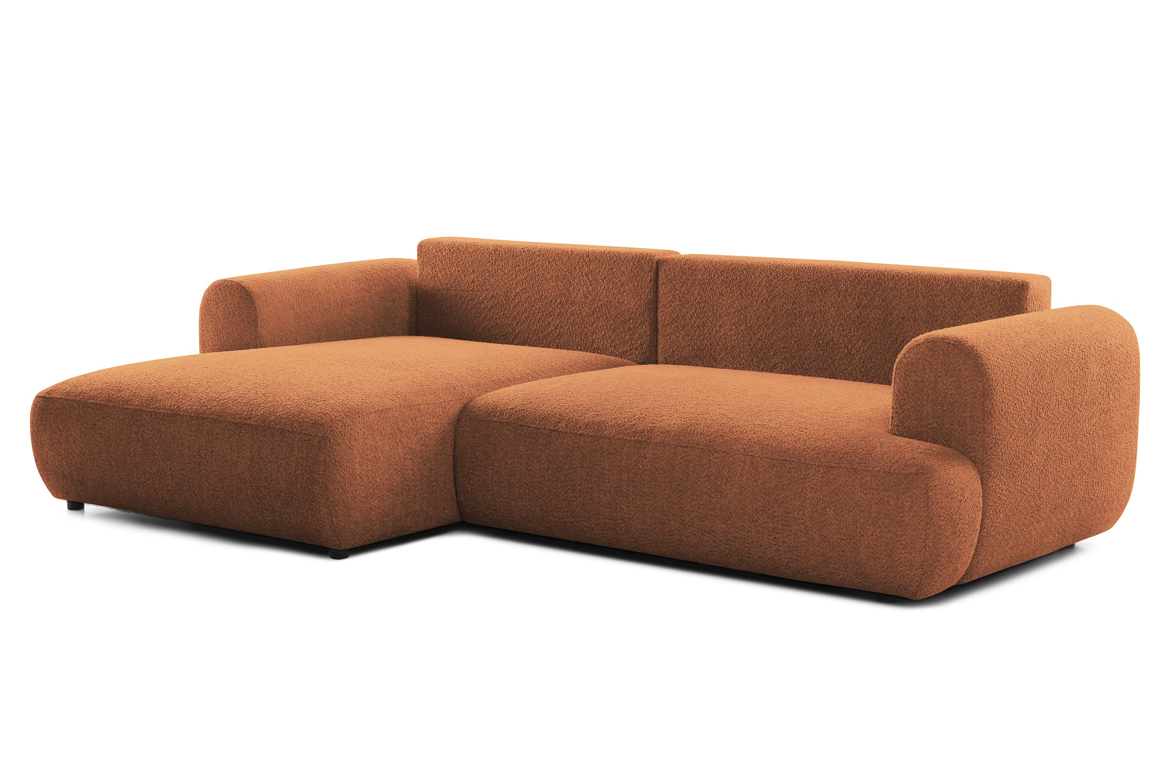 Colțar Extensibil 3 locuri NOA, cu ladă de depozitare, 270x155x80 cm, #color_Bordeaux-Anthology