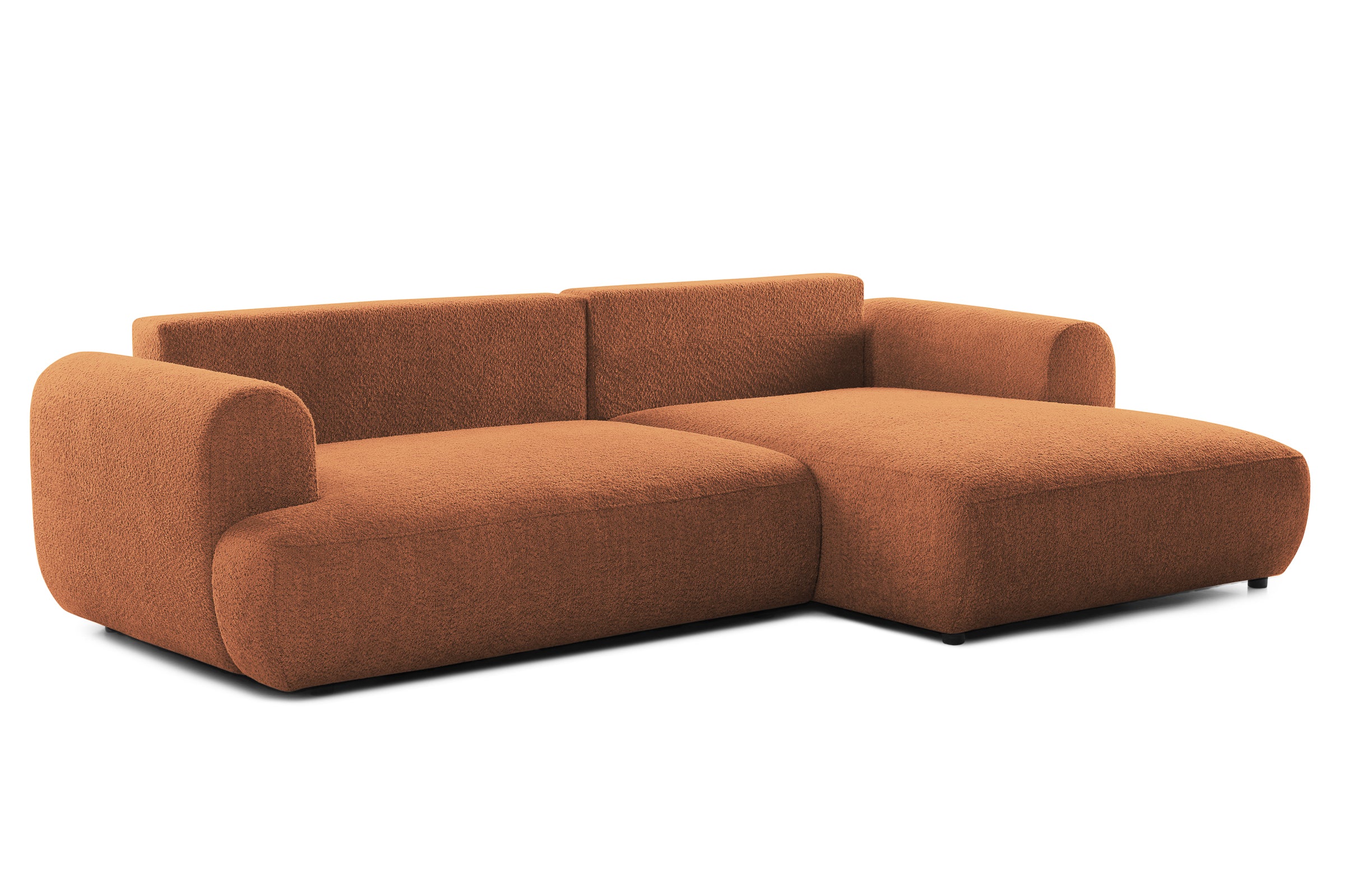 Colțar Extensibil 3 locuri NOA, cu ladă de depozitare, 270x155x80 cm, #color_Bordeaux-Anthology