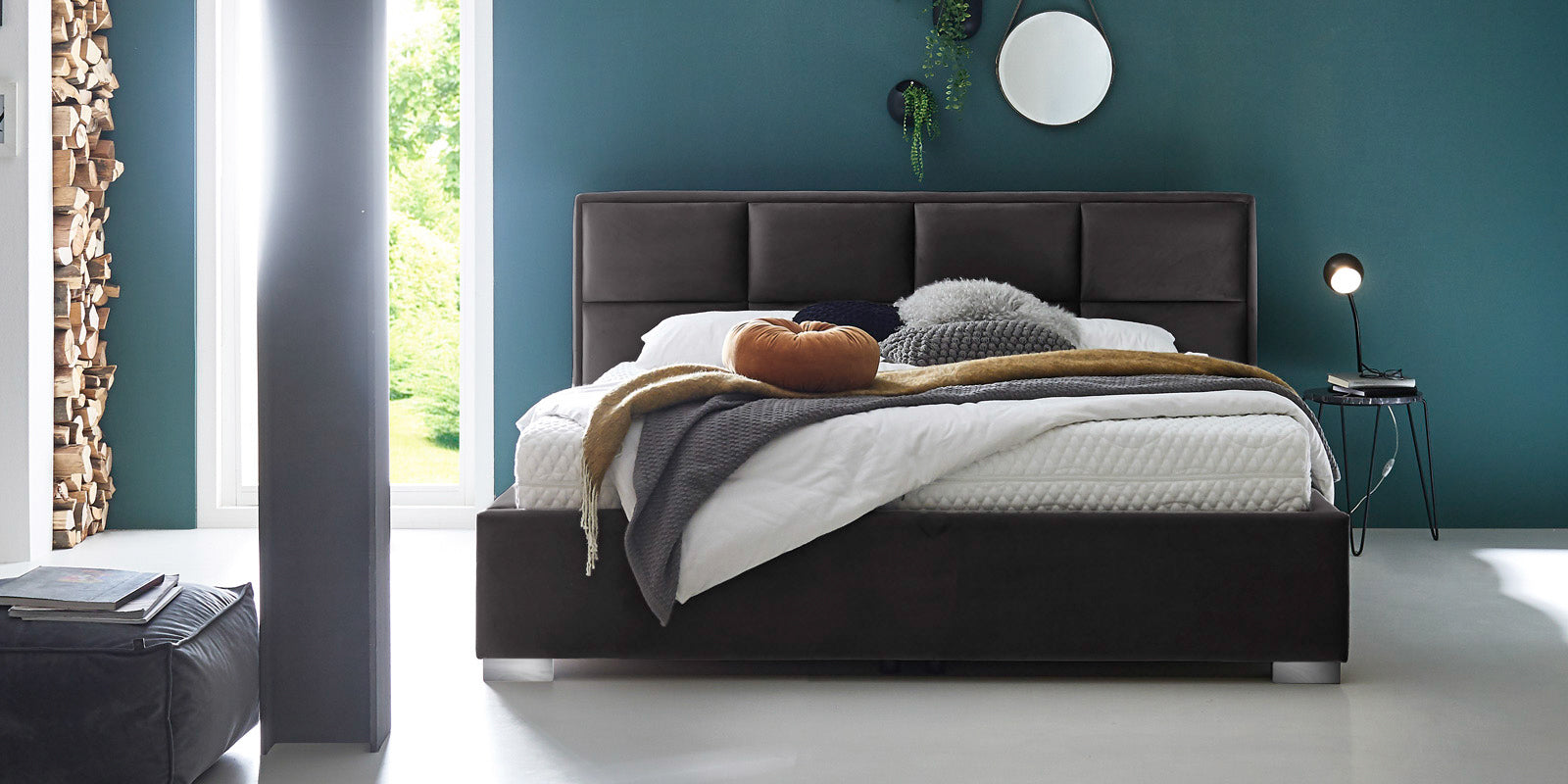 Pat Tapitat Melbourne, cu Lada Rabatabil, Prestigehome.ro, Prestige, #color_swing-antracit