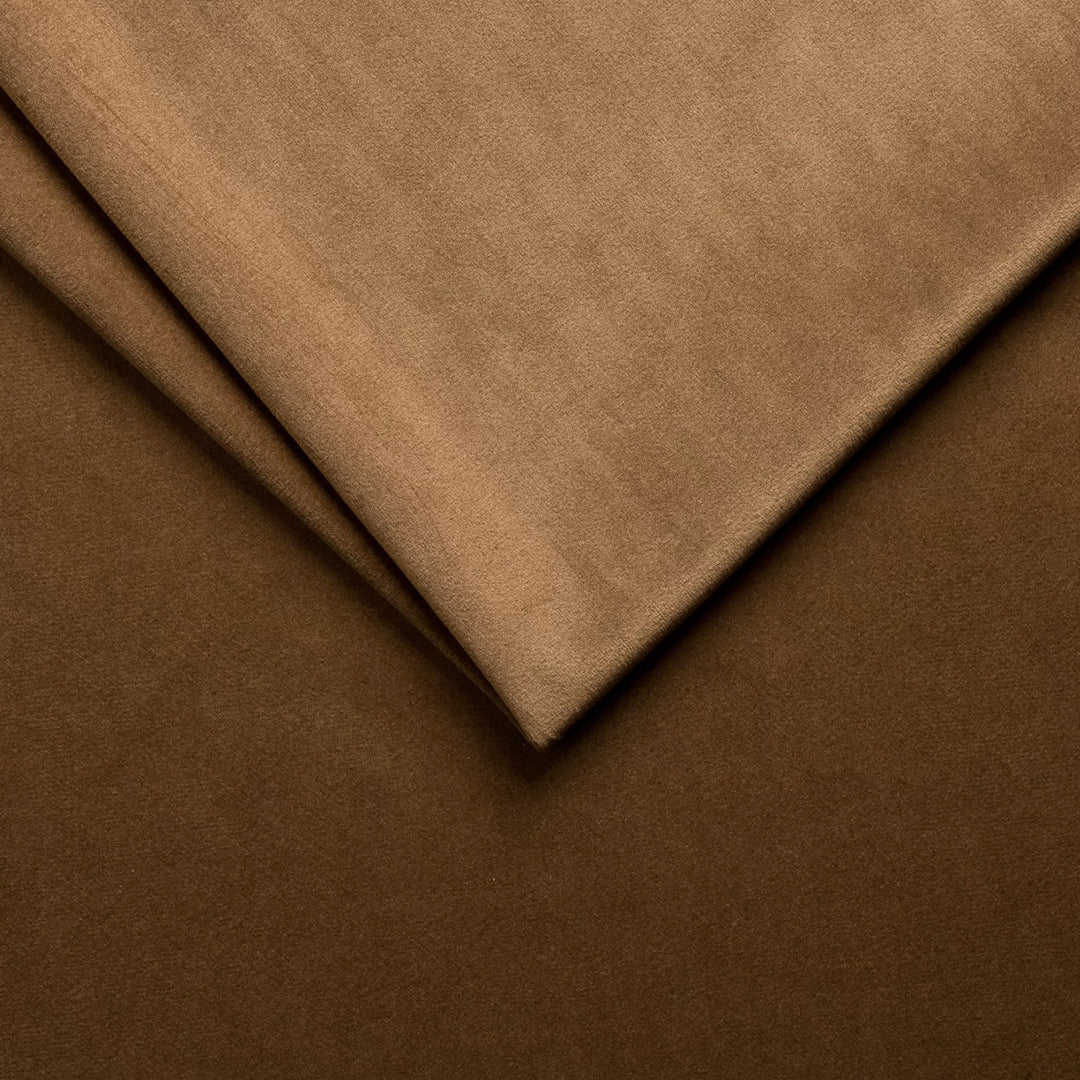 Pat Tapițat Ador, cu somieră fixă, #color_Maro-Tabac-Velluto