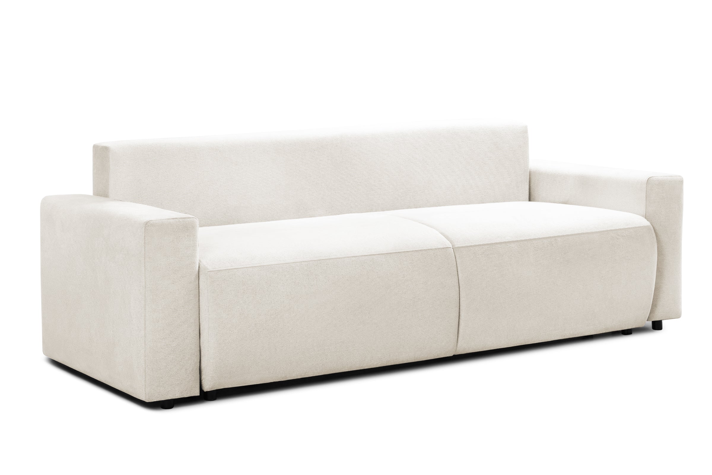 Canapea Extensibilă 3 locuri KENZO, 235x100x93 cm, #color_Crem-Memphis