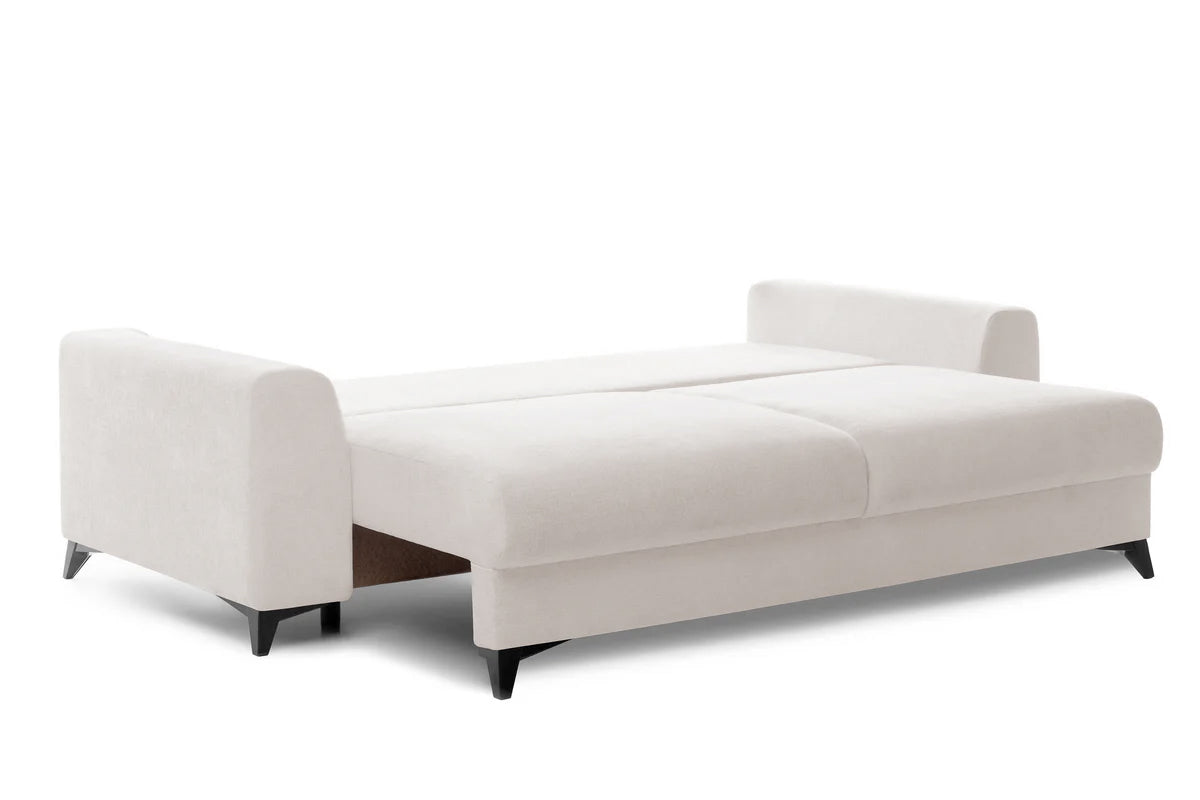Canapea Extensibilă 3 locuri TIVOLI, cu ladă depozitare, 240x105x95 cm, Ivoar- Outlet