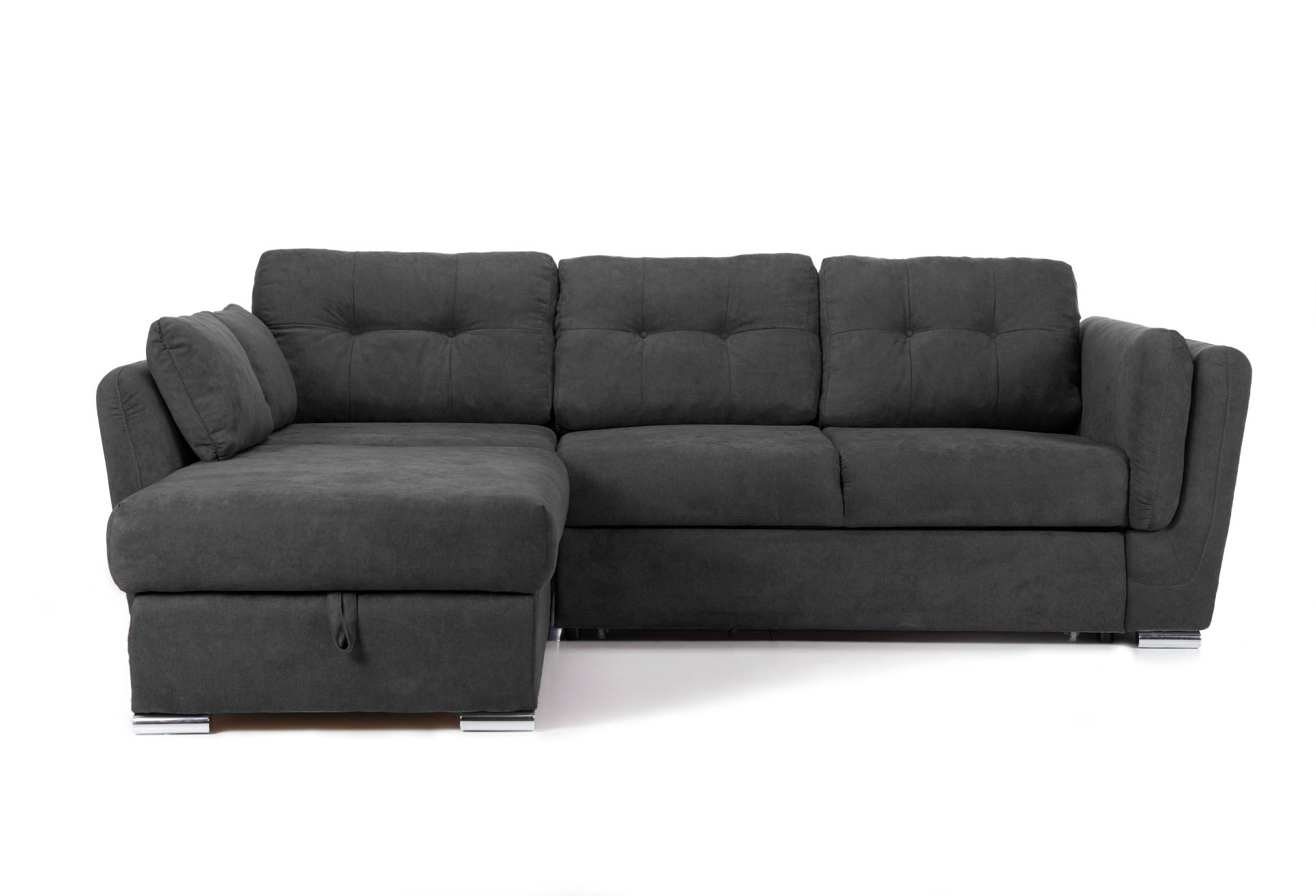 Colțar Extensibil JAZZ, cu ladă depozitare,  245 x 205 x 90 cm