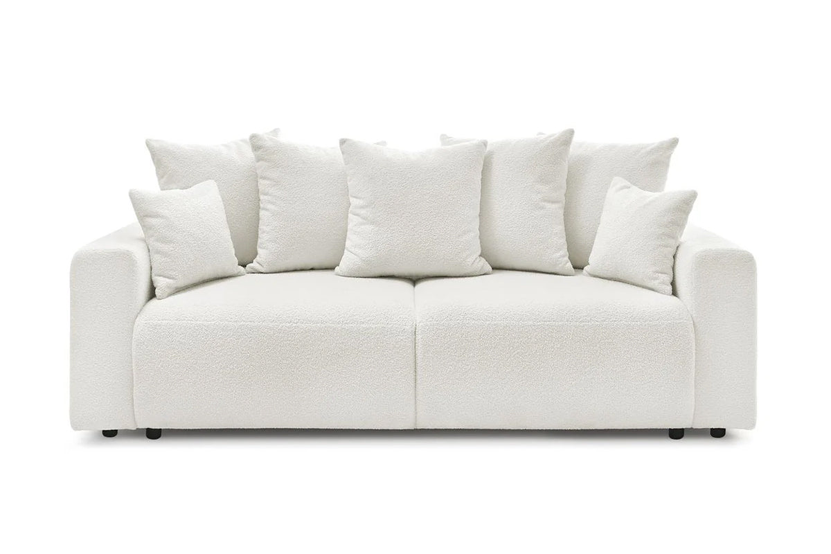 Canapea Extensibilă 3 locuri LIVIGNO cu ladă de depozitare 235x93x100 cm