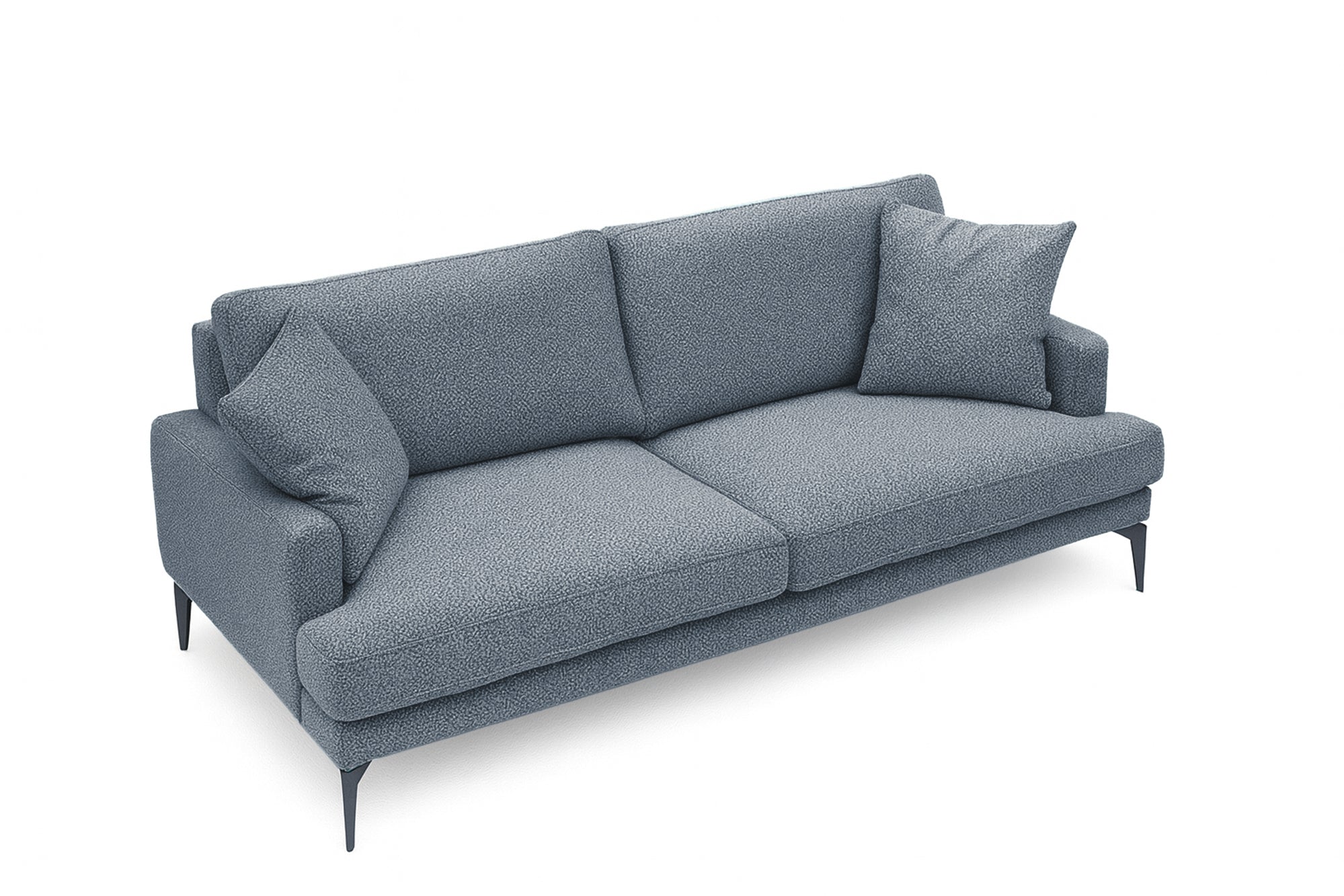 Colțar Fix AZURRO, cu ladă de depozitare, 280x90/180x85 cm - Prestigehome.ro - Colțar - Prestige #color_Albastru-Mystery