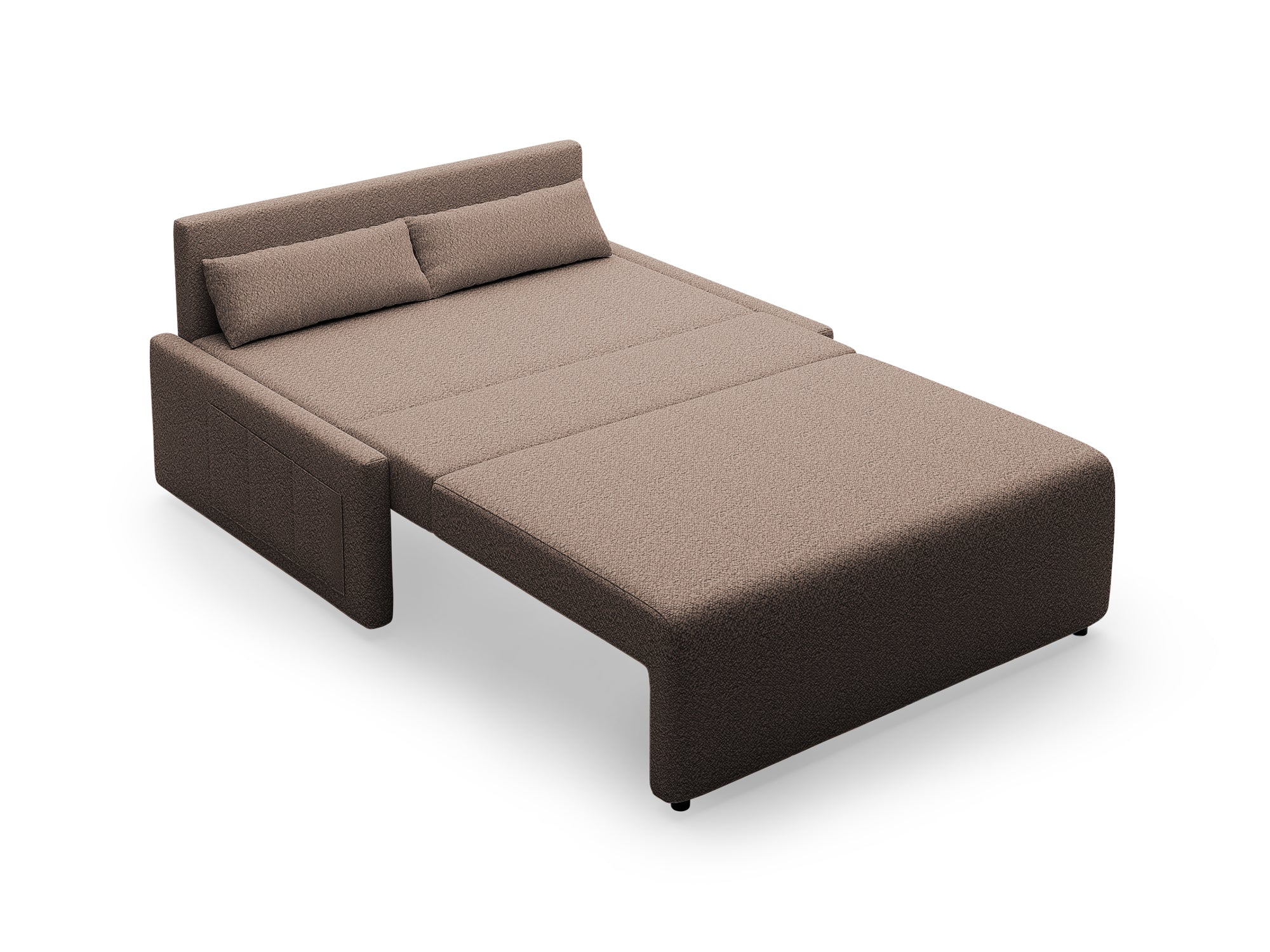 Canapea Extensibilă 2 locuri OSLO, 154x122x90 cm, taupe - Outlet