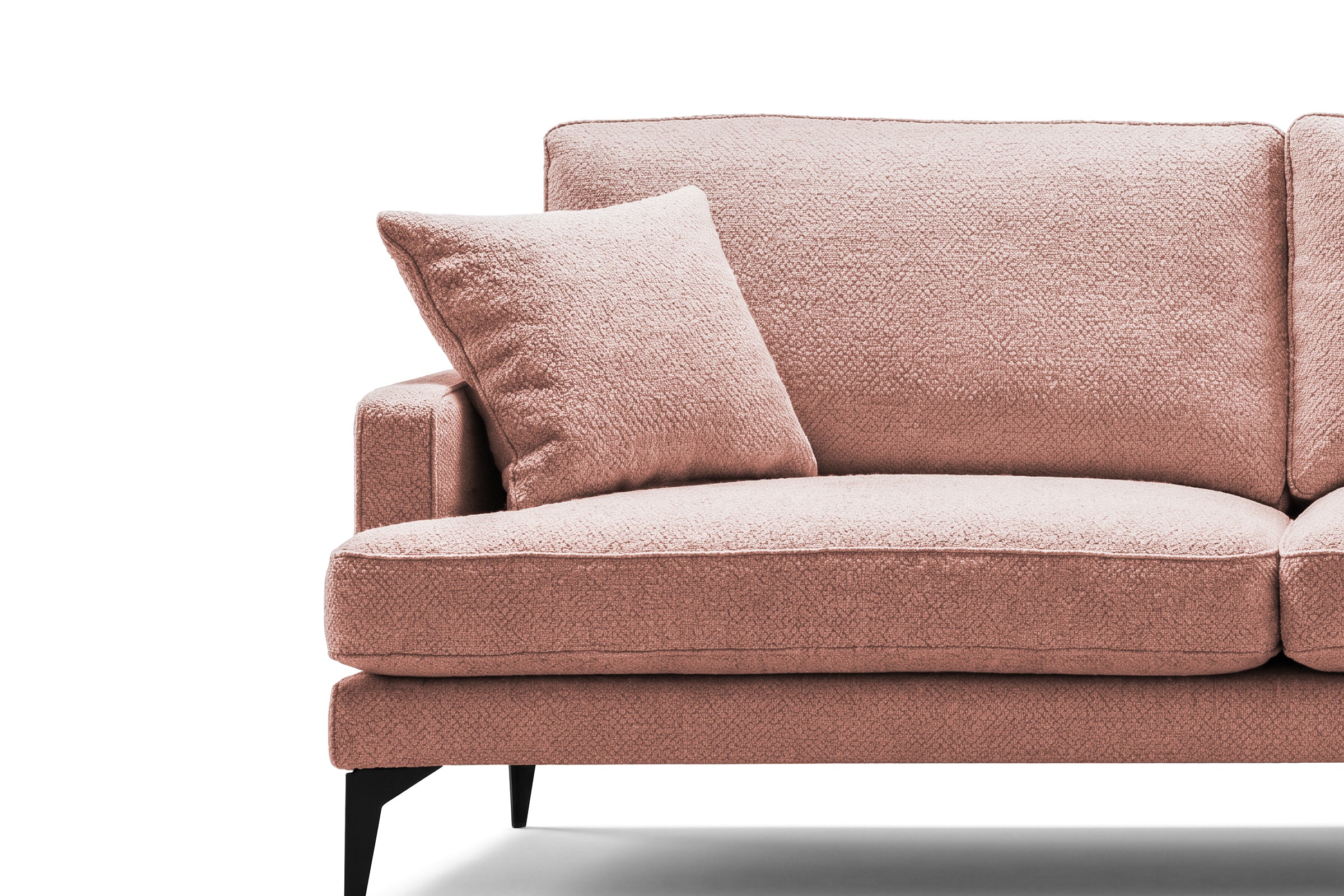 Colțar Fix AZURRO, cu ladă de depozitare, 280x90/180x85 cm - Prestigehome.ro - Colțar - Prestige #color_Roz-Mystery
