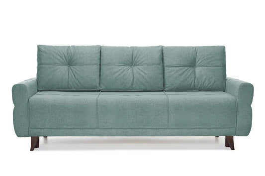 Canapea Extensibila 3 locuri Emerald, cu lada de depozitare, 215x70x90 cm - Prestigehome.ro - Canapea - Prestige - #color_yuca-menta