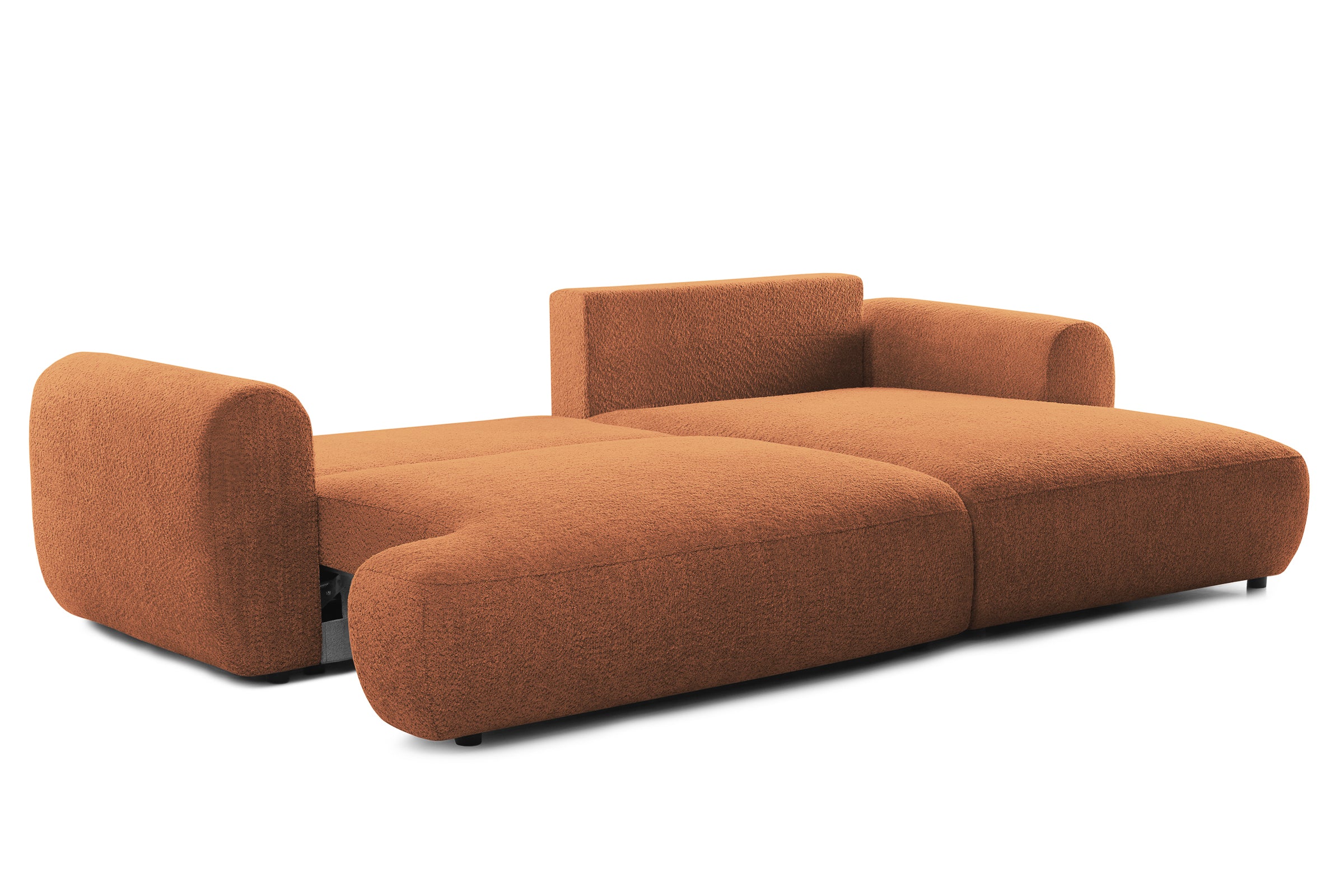 Colțar Extensibil 3 locuri NOA, cu ladă de depozitare, 270x155x80 cm, #color_Bordeaux-Anthology