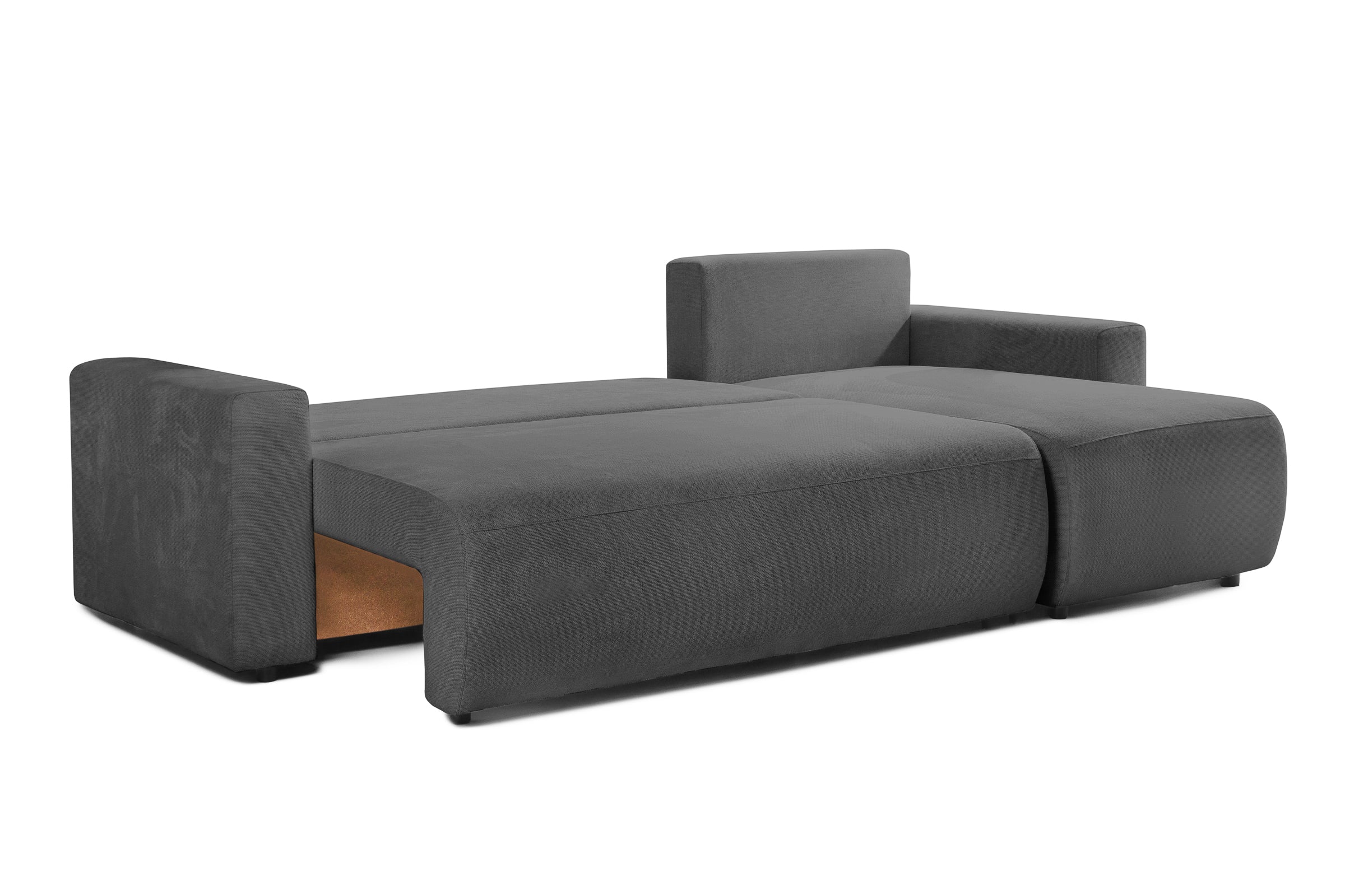 Canapea Extensibilă 3 locuri KENZO, 235x100x93 cm, #color_Gri-Cenusiu-Memphis