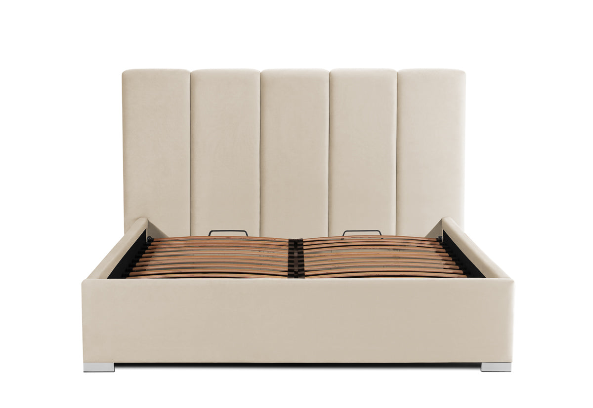 Pat Tapitat Luna, cu Lada Rabatabil, Prestigehome.ro, Prestige, #color_swing-bej