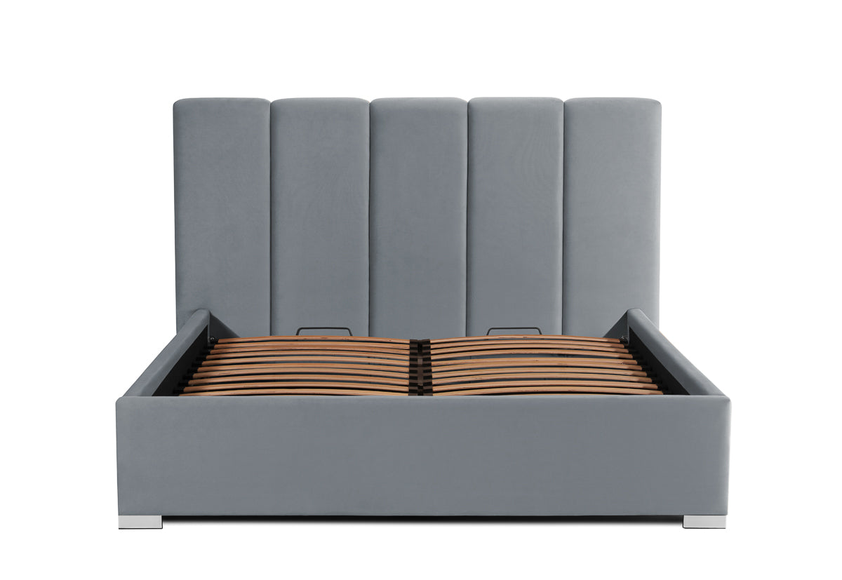 Pat Tapitat Luna, cu Lada Rabatabil, Prestigehome.ro, Prestige, #color_swing-gri