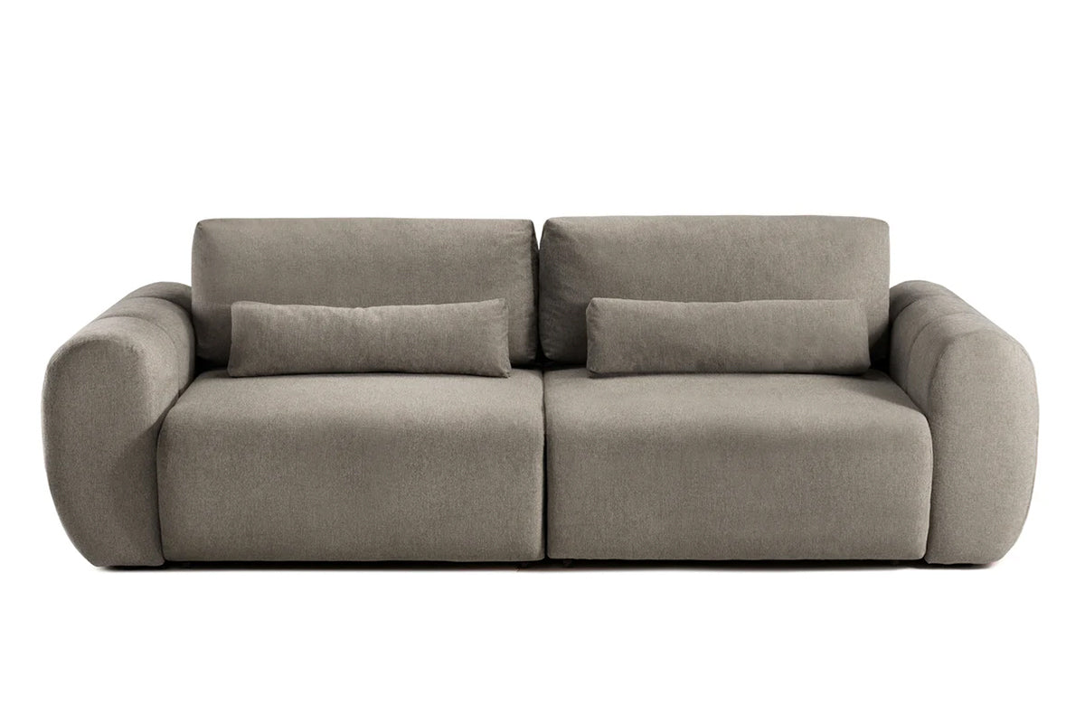 Canapea Extensibila 3 locuri VERSA, cu 2 lazi depozitare, 260x110x85 cm
