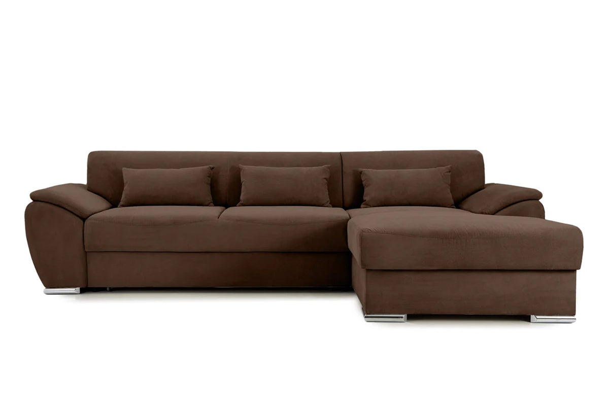 Colțar Extensibil PICASSO, cu ladă de depozitare, variante stânga/dreapta 295x168x80 cm