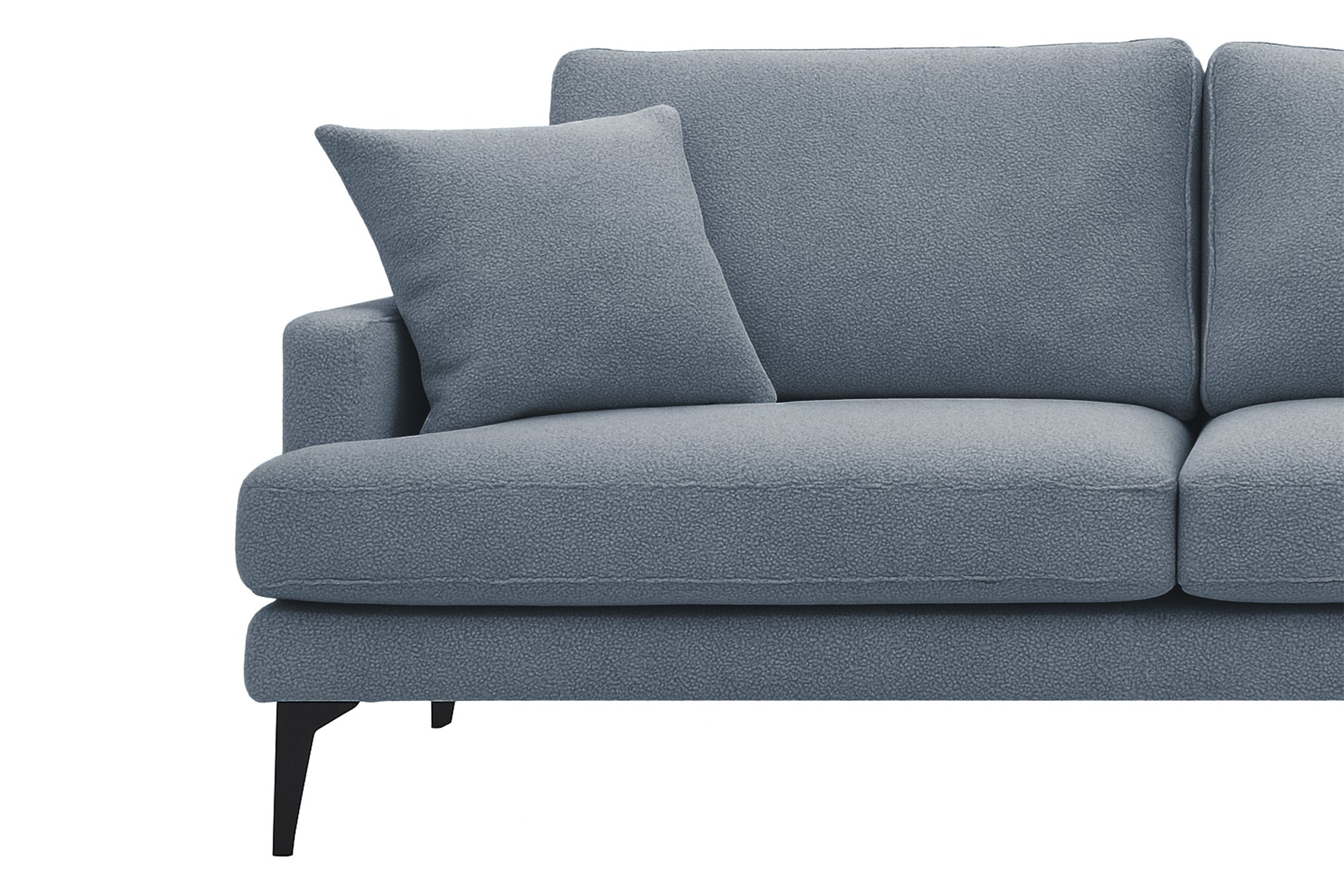 Colțar Fix AZURRO, cu ladă de depozitare, 280x90/180x85 cm - Prestigehome.ro - Colțar - Prestige #color_Albastru-Mystery