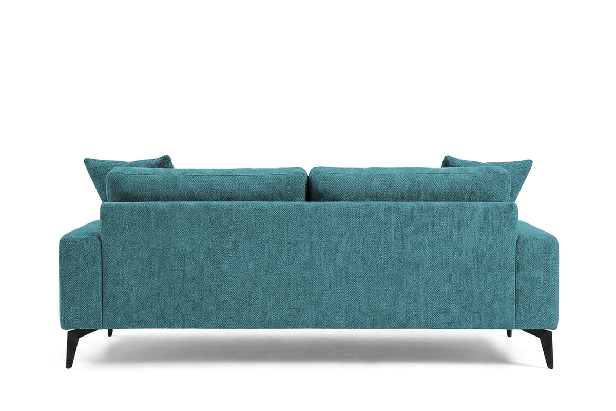 Colțar Fix AZURRO, cu ladă de depozitare, 280x90/180x85 cm - Prestigehome.ro - Colțar - Prestige #color_Turcoaz-Mystery