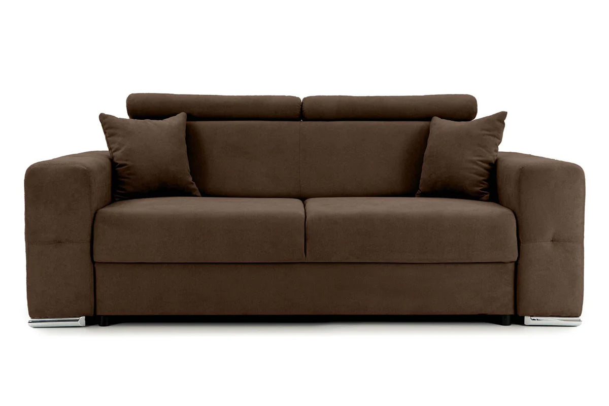 Canapea Fixa 2 locuri BELLAGIO, cu tetiere reglabile, 205x100x100 cm