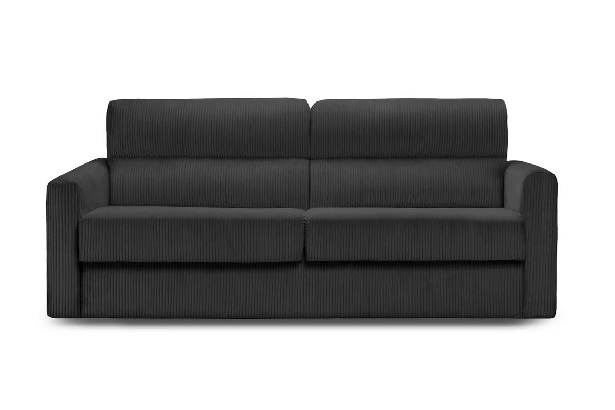 Canapea Extensibilă  SOHO, cu mecanism și saltea din spumă inclusă, 187 x 103 x 83 cm, Prestigehome.ro, #color_Negru-Zoom