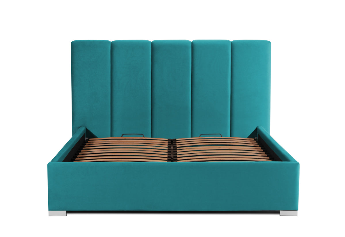 Pat Tapitat Luna, cu Lada Rabatabil, Prestigehome.ro, Prestige, #color_swing-turcoaz