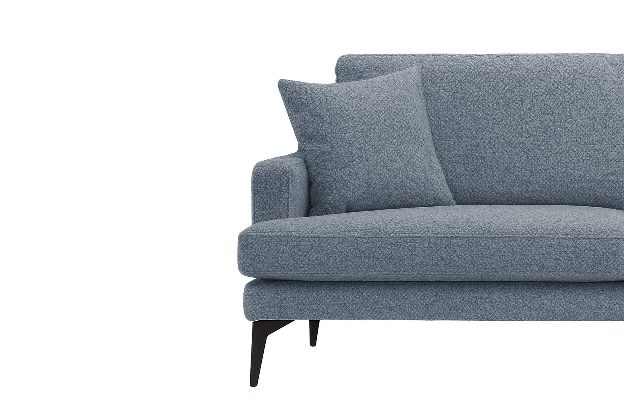 Canapea Fixă AZURRO, 3 locuri, 205x90x85 cm - Prestigehome.ro - Canapea - Prestige #color_Albastru-Mystery