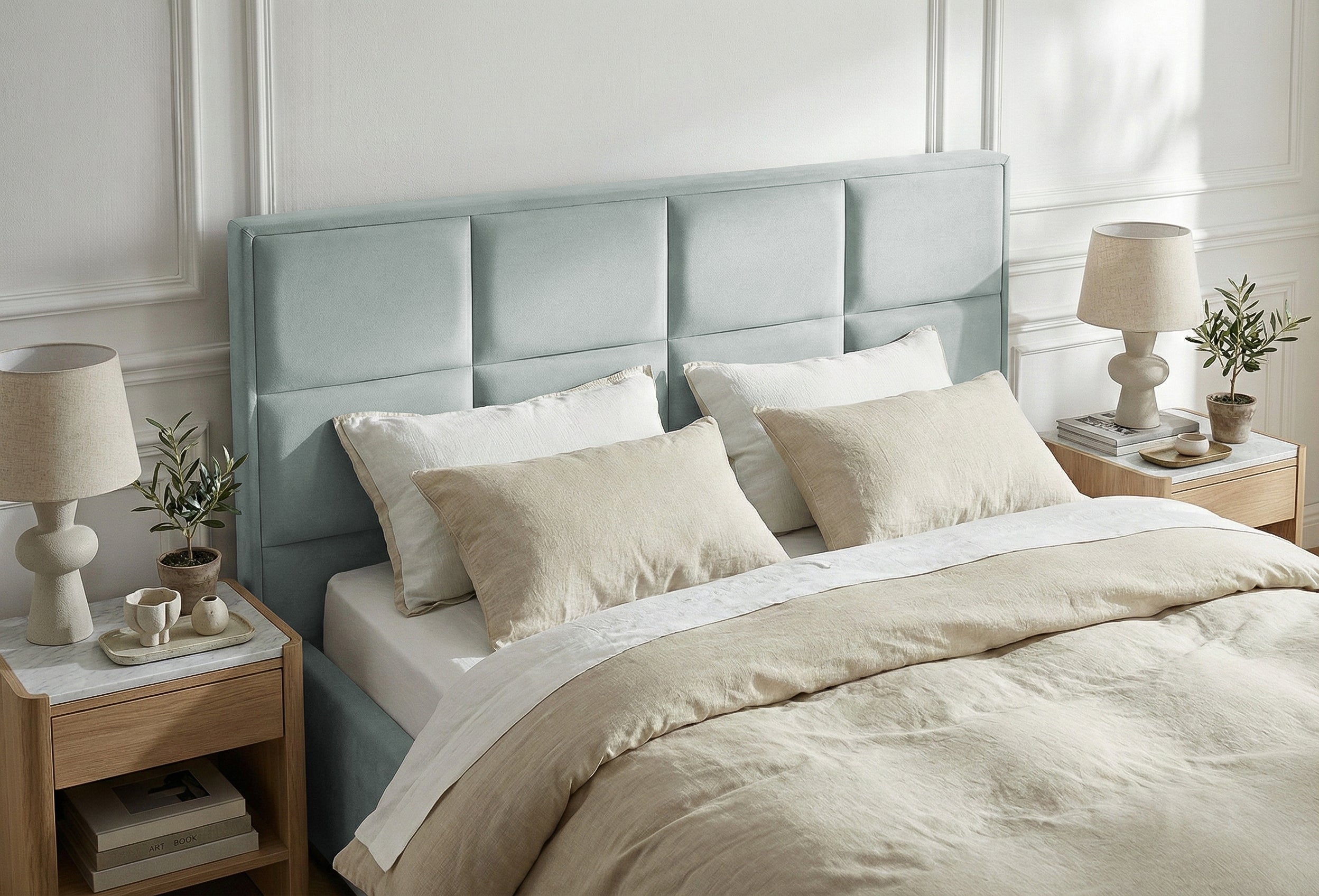 Pat Tapitat Melbourne, cu Lada Rabatabil, Menta, Prestigehome.ro, Prestige, #color_swing-menta