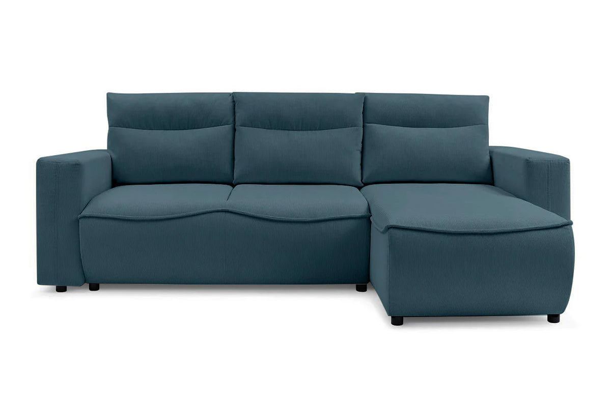 Colțar Extensibil HALSON, cu ladă de depozitare, șezlong interschimbabil, 260x160x98 cm