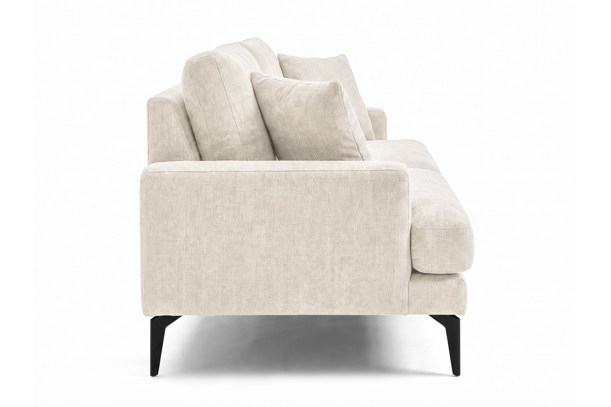 Colțar Fix AZURRO, cu ladă de depozitare, 280x90/180x85 cm - Prestigehome.ro - Colțar - Prestige #color_Crem-Mystery