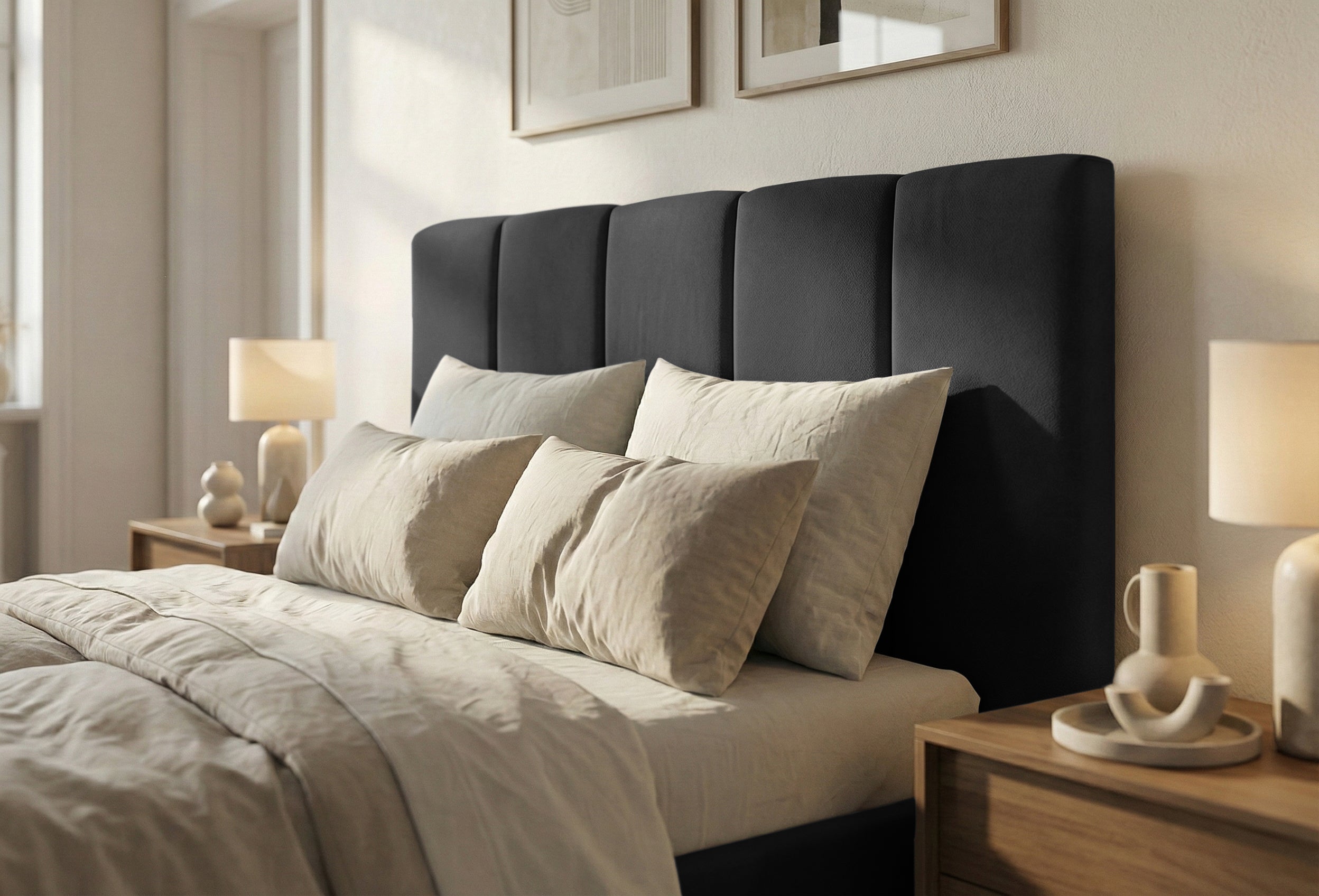 Pat Tapitat Luna, cu Lada Rabatabil, Prestigehome.ro, Prestige, #color_swing-negru