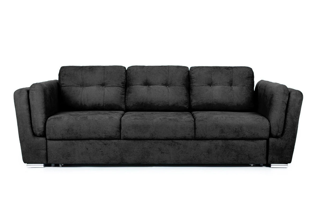 Canapea Extensibila 3 locuri JAZZ, 250x105x70 cm, Turcoaz - Prestigehome.ro - Canapea 3 Locuri - Prestige -#color_gri-inchis-enjoy