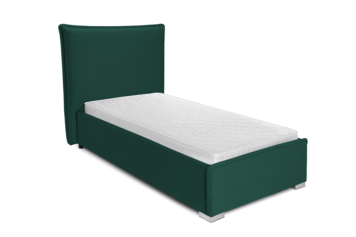 Pat Tapițat Nice, cu somieră rabatabilă și ladă de depozitare