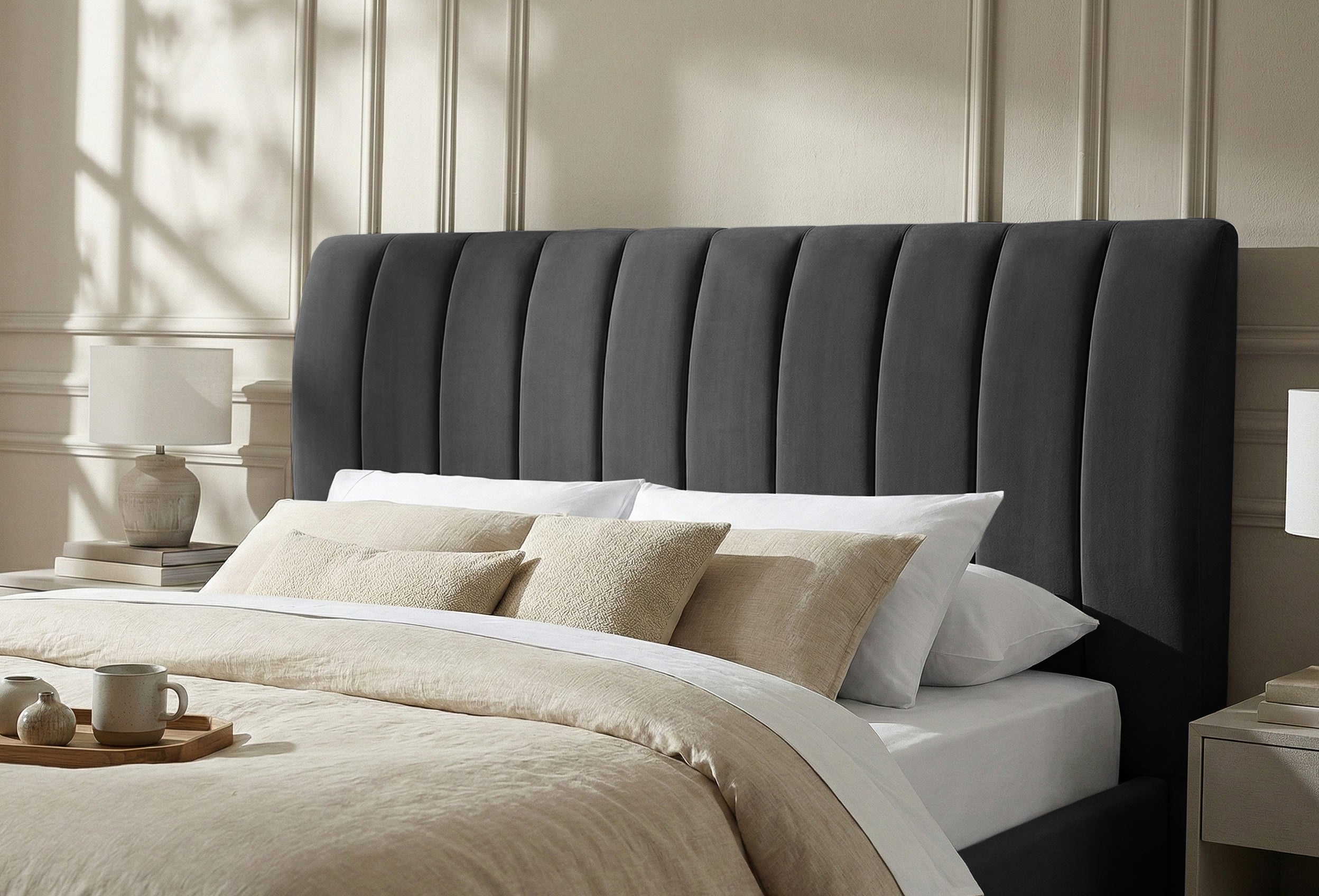 Pat Tapitat Santiago, cu Lada Rabatabil, Prestigehome.ro, Prestige, #Color_swing-antracit