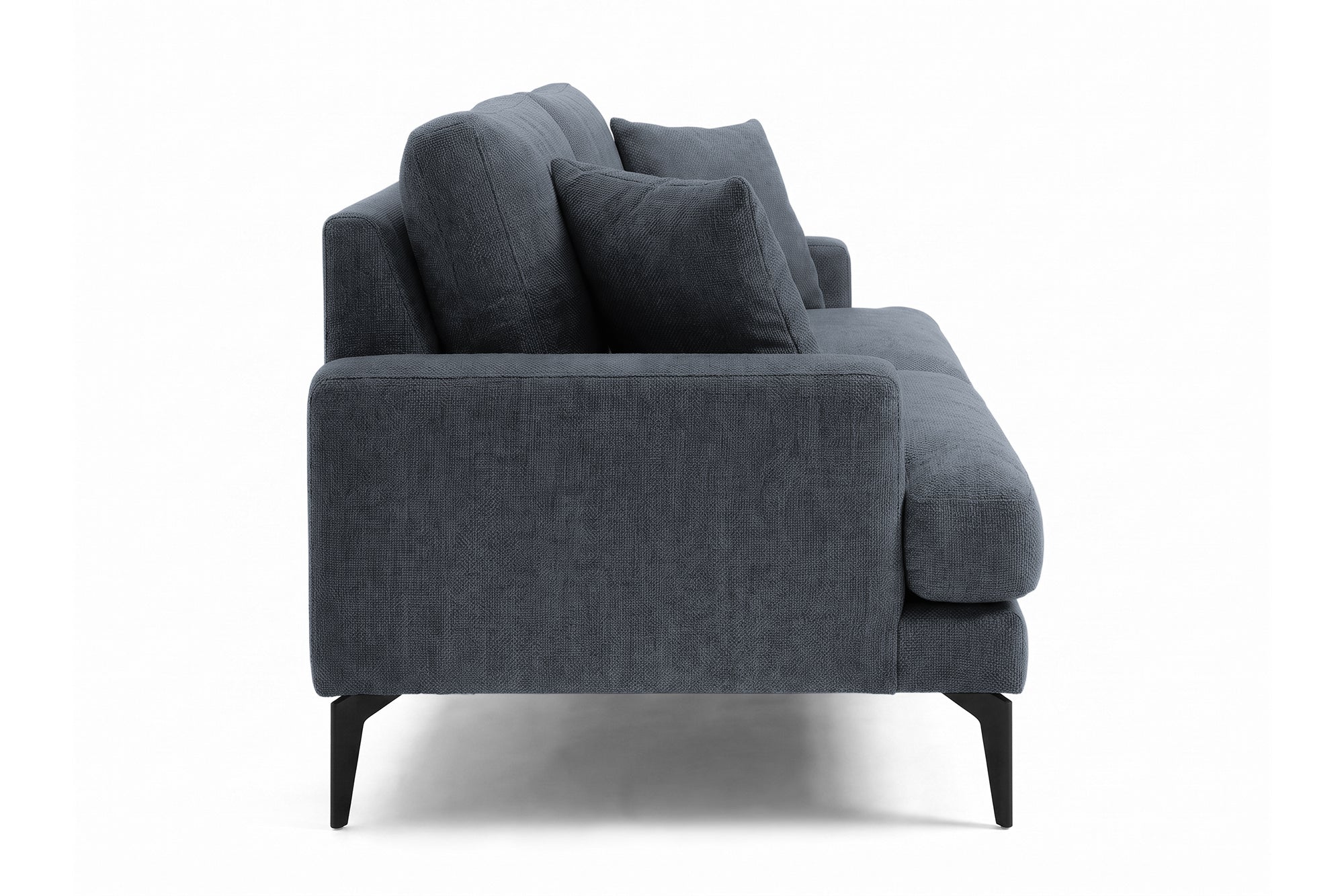 Colțar Fix AZURRO, cu ladă de depozitare, 280x90/180x85 cm - Prestigehome.ro - Colțar - Prestige #color_Albastru-Mystery
