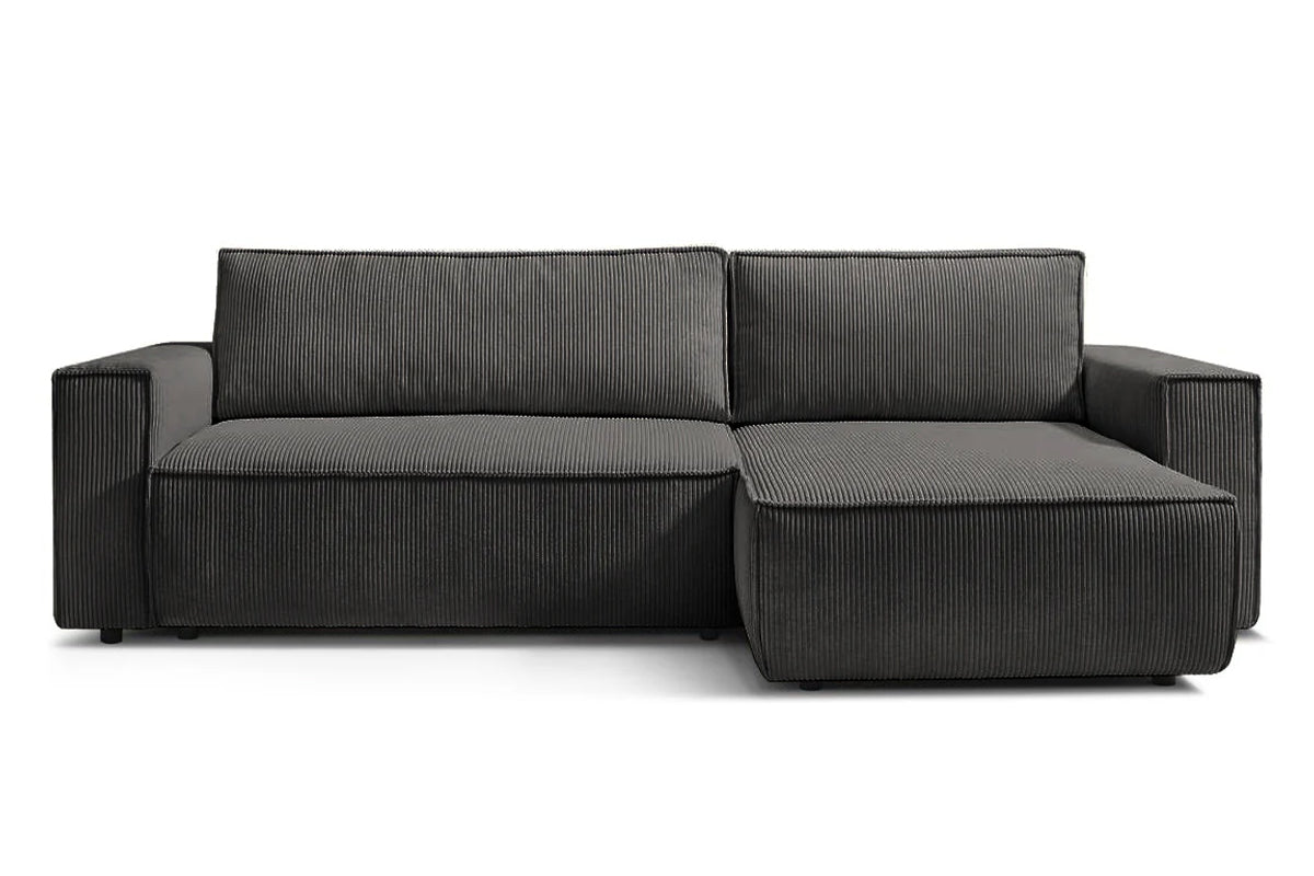 Coltar Extensibil 3 locuri Cloud, cu lada de depozitare, 275x145x85 cm - Prestigehome.ro - Coltar - Prestige - #color_Antracit-Fjord